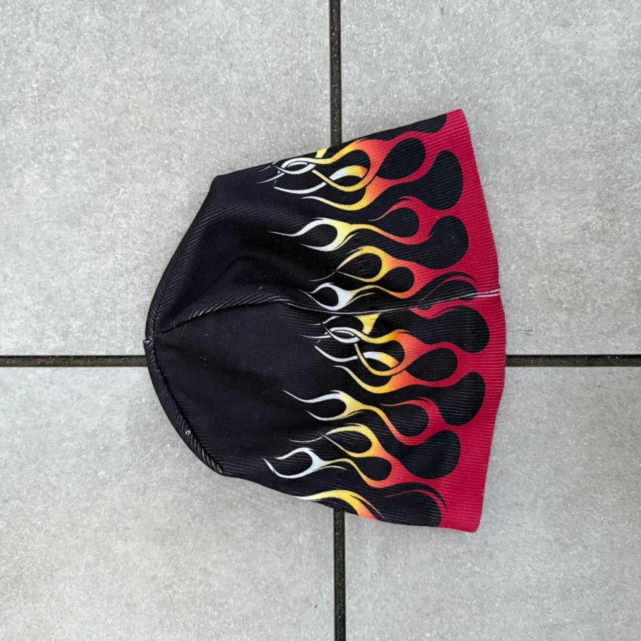 Vintage Vintage 90s Flames Polartec Hat Size ONE SIZE - 2 Thumbnail