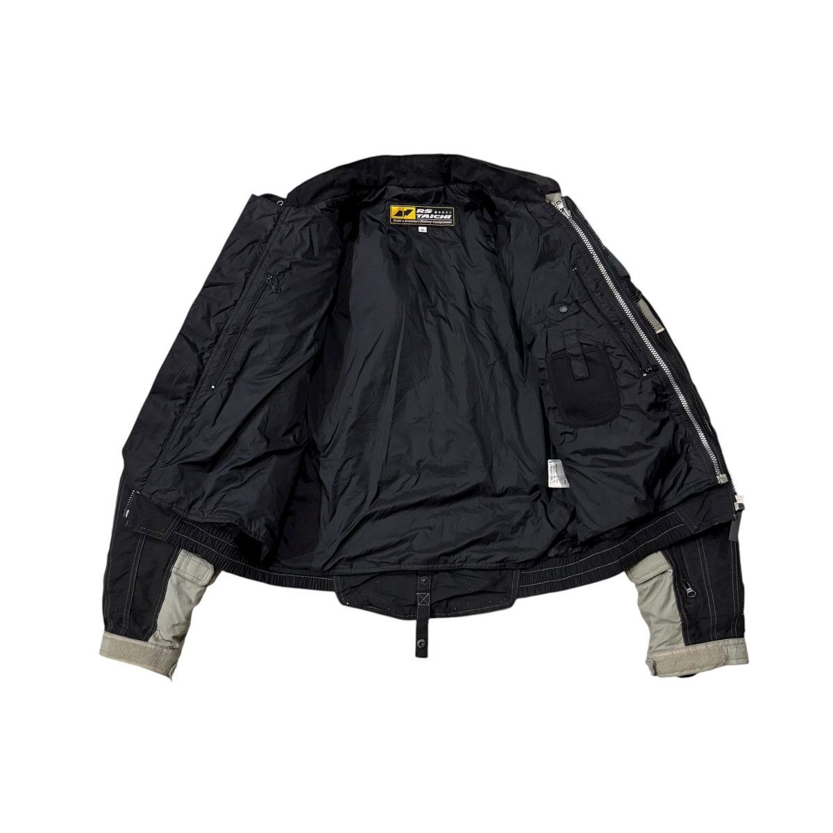 Vintage RS Taichi Safety Padded Moto Racing Equipment Jacket