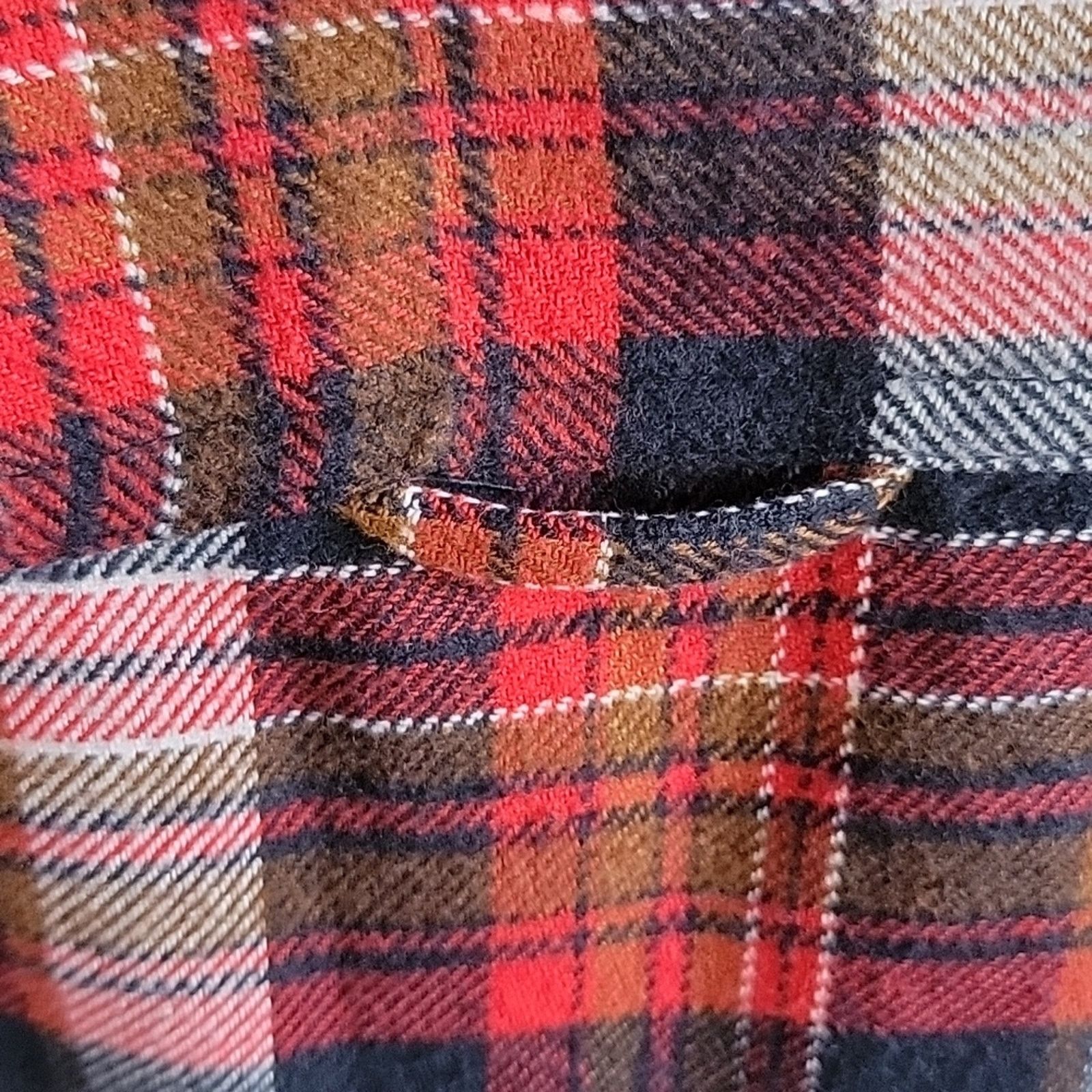 Rainforest Rainforest Red Navy Plaid Flannel Shirt Size Small Size US S / EU 44-46 / 1 - 13 Thumbnail