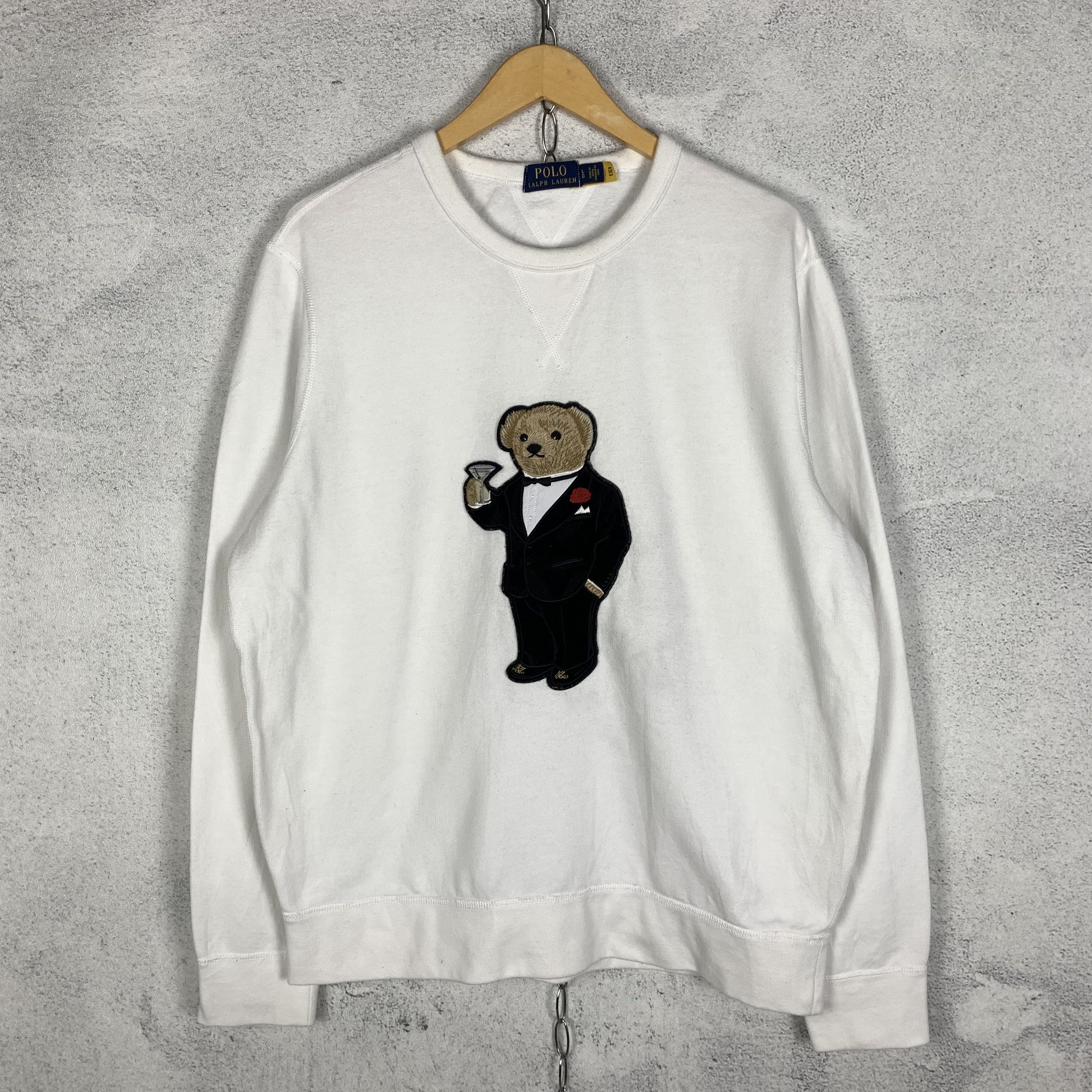 Polo Ralph Lauren Polo Bear Ralph Lauren Sweatshirt Crewneck Size US L / EU 52-54 / 3 - 1 Thumbnail