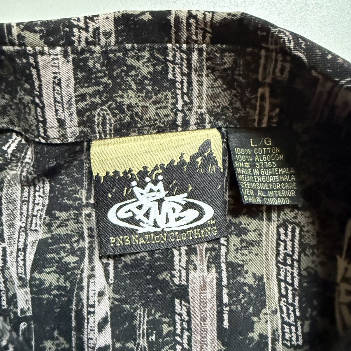 Vintage Vintage Y2K PNB Nation No.16142 Shirt Size US L / EU 52-54 / 3 - 7 Thumbnail