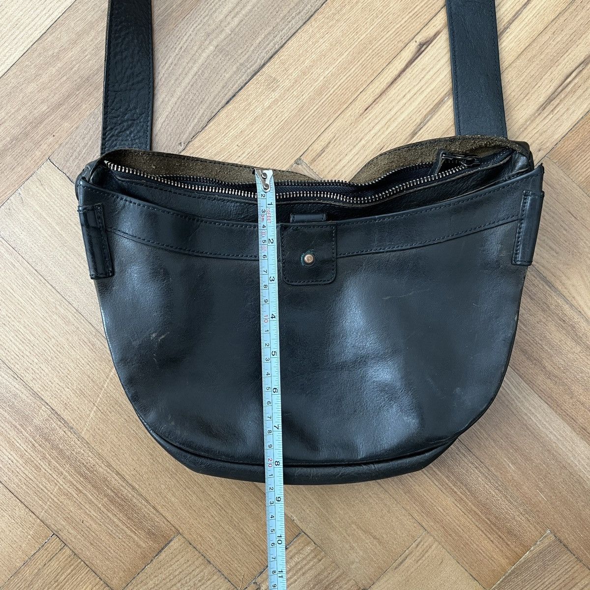 Yohji Yamamoto Y's Archive Leather Crossbody Bag