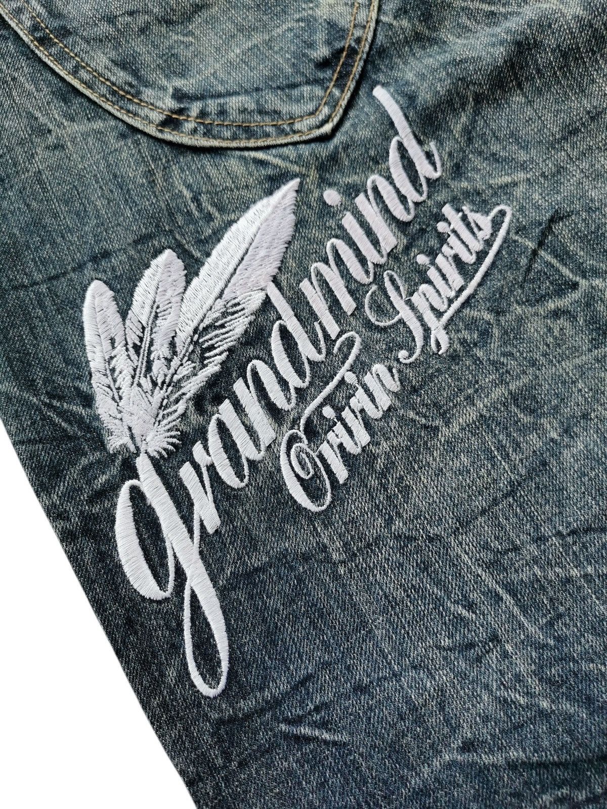 Hysteric Glamour rare Distressed Denim Oririn Jeans vintage hystric glamour Size US 33 - 8 Thumbnail