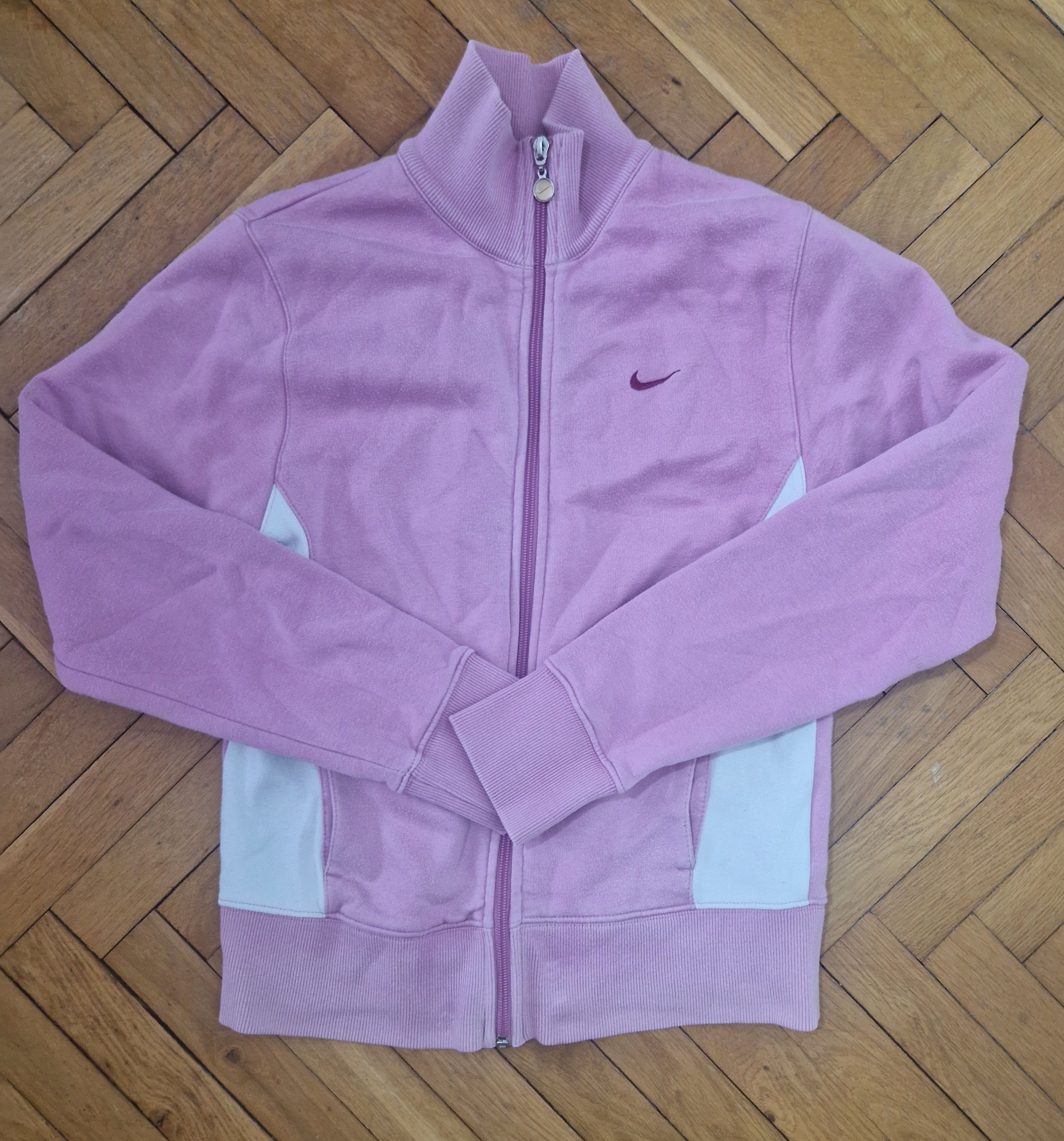 Nike Nike vintage y2k pink track sweatshirt Size M / US 6-8 / IT 42-44 - 2 Thumbnail