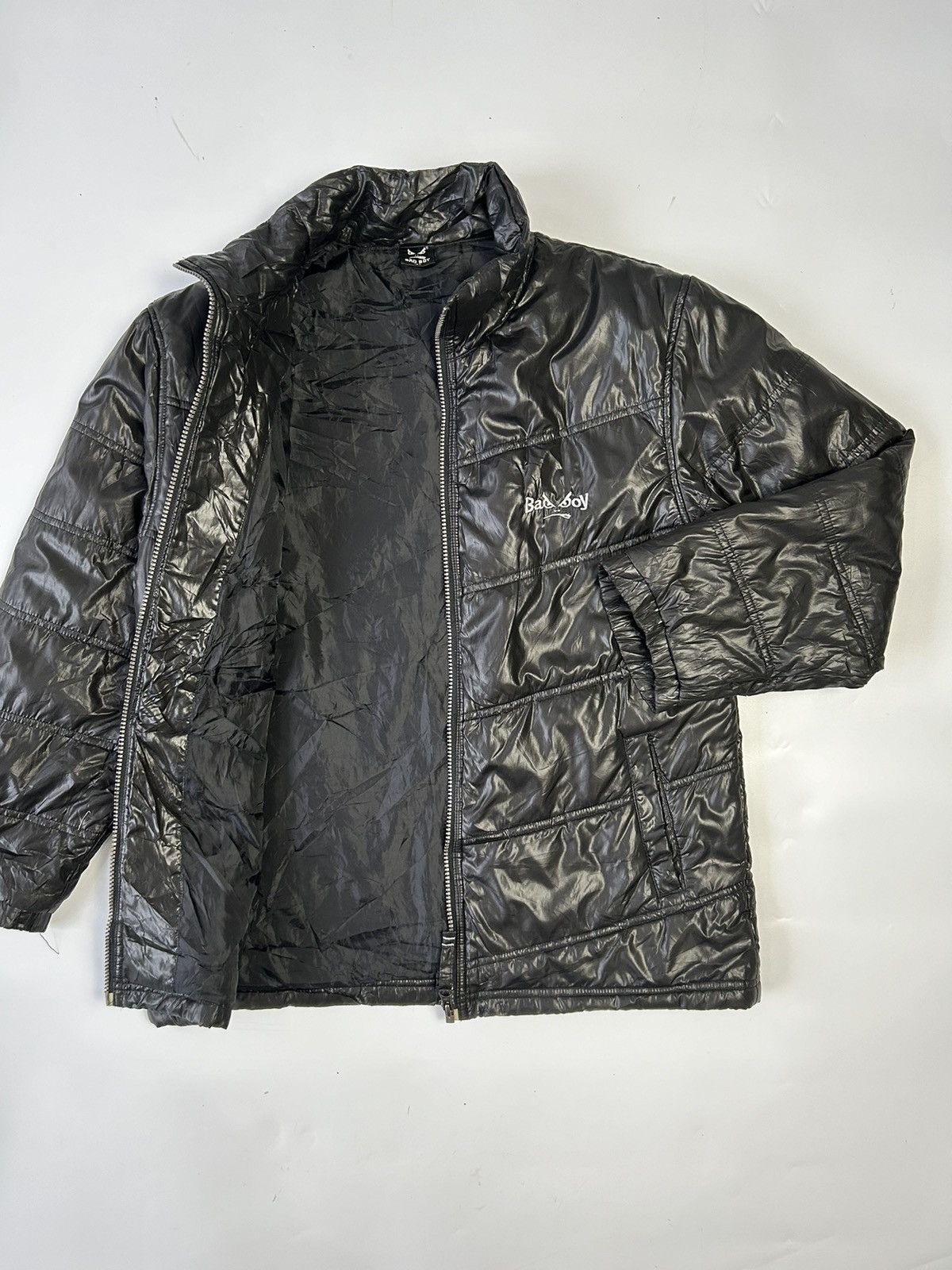Revenge × Sad Boys BAD BOY BLACK PUFFER JACKET Size US M / EU 48-50 / 2 - 2 Thumbnail