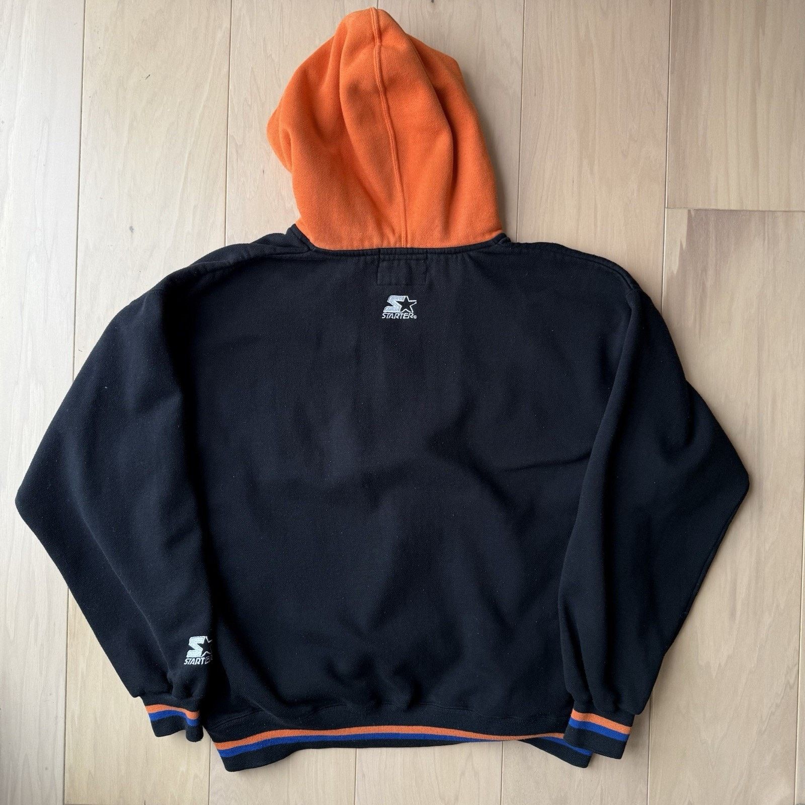 Starter × Vintage Vintage Denver Broncos Starter Hoodie Medium Black 90s Size US M / EU 48-50 / 2 - 7 Thumbnail