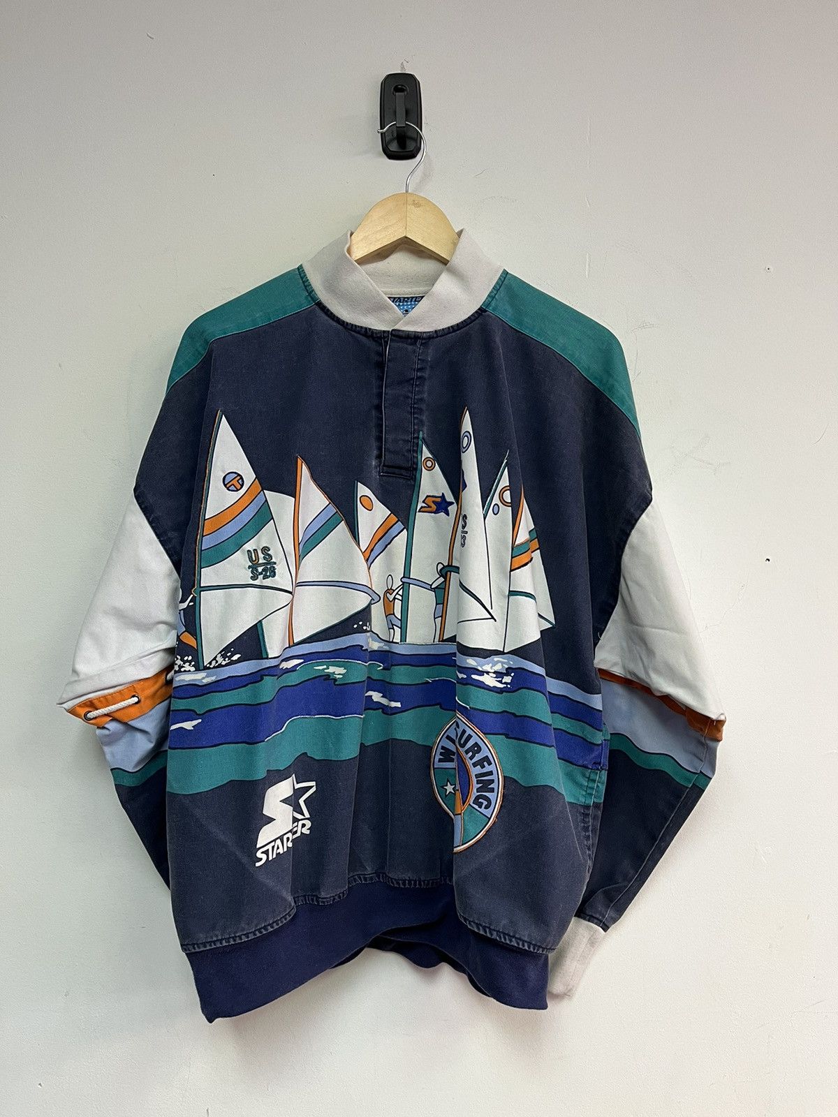 Starter 1988 Starter Sailing Aop Size US XL / EU 56 / 4 - 1 Thumbnail