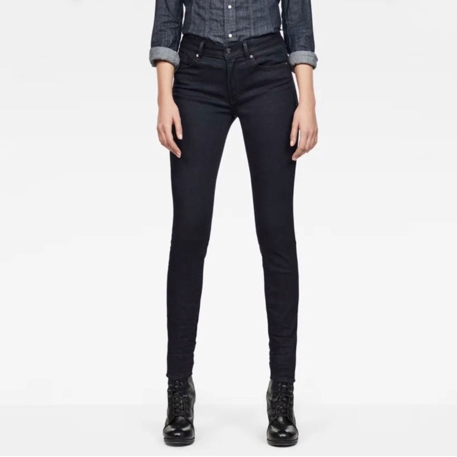 G-Star G-Star Raw Black Jeans | Size 28 Size 28" / US 6 / IT 42 - 6 Thumbnail