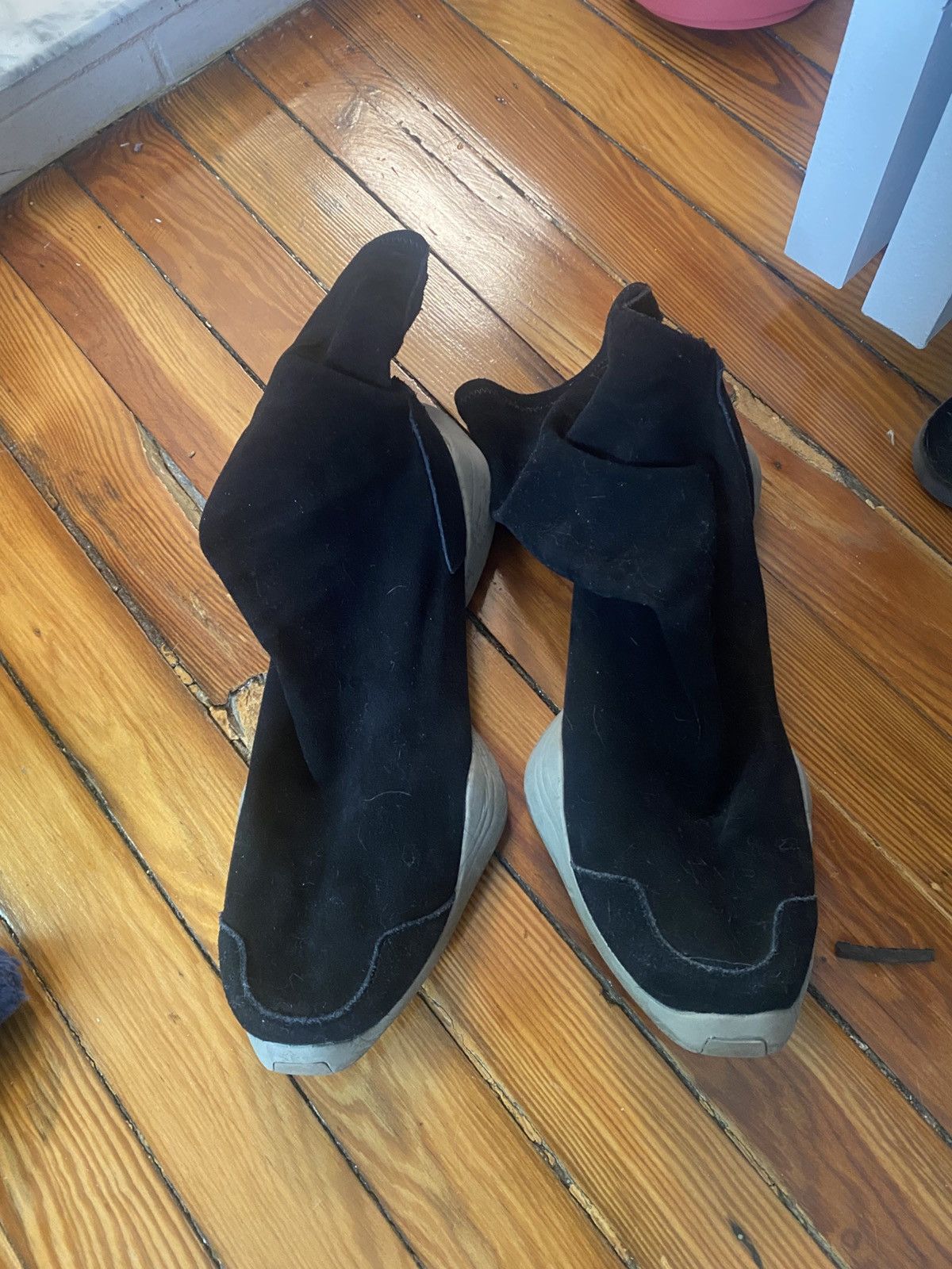 Rick Owens Rick Owens Suede Sock Boots Size US 9 / EU 42 - 5 Thumbnail