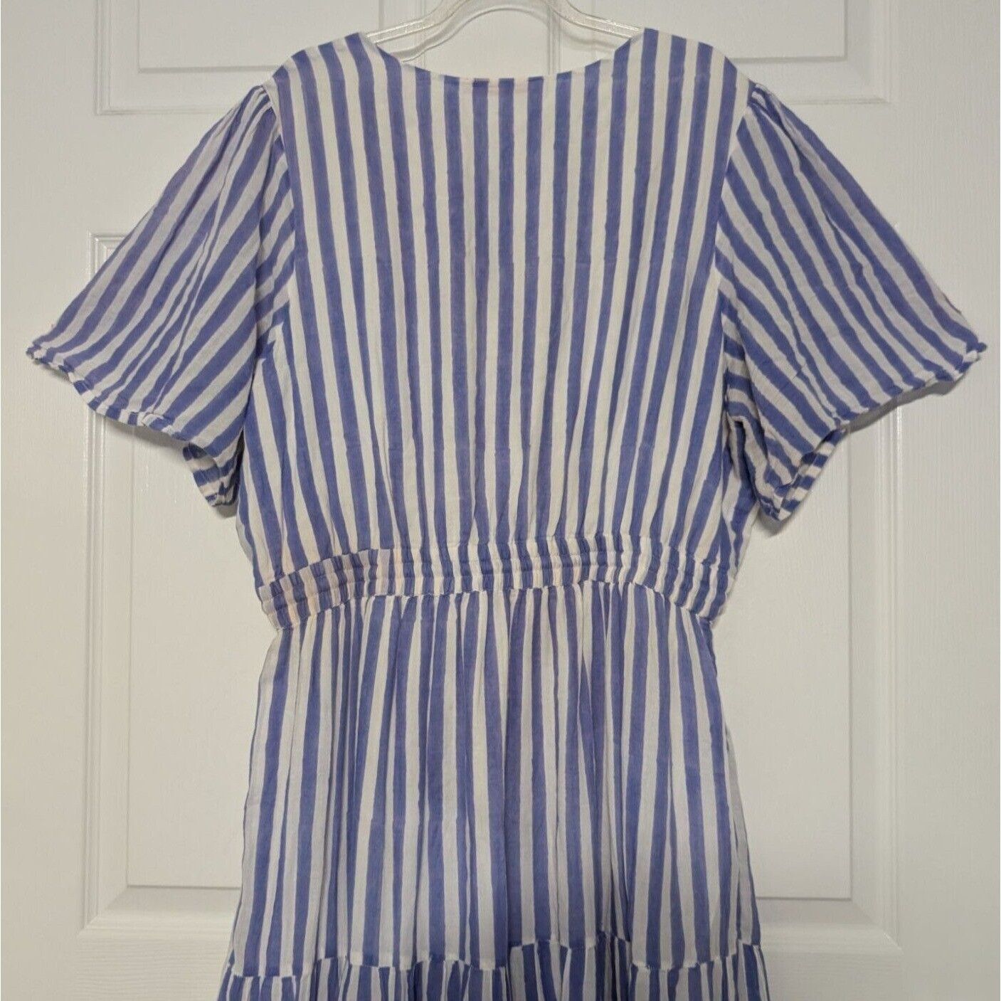 Oliphant Oliphant Tuckernuck Stripe Maxi Dress Womens Size XL Blue Size XL / US 12-14 / IT 48-50 - 12 Thumbnail