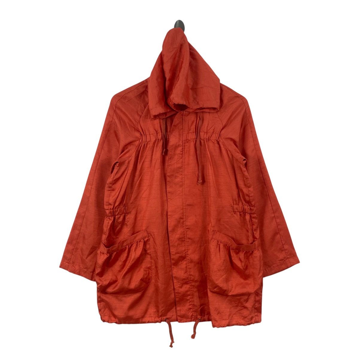 Vintage Vintage OKIRAKU Hooded Parka Jacket Japanese Brand Size US M / EU 48-50 / 2 - 1 Thumbnail