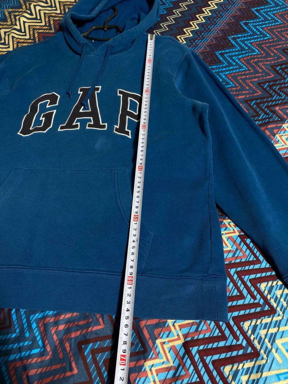Gap × Vintage 🧿 Vintage Gap Fleece Big Logo Hoodie Y2K Size US XL / EU 56 / 4 - 12 Thumbnail