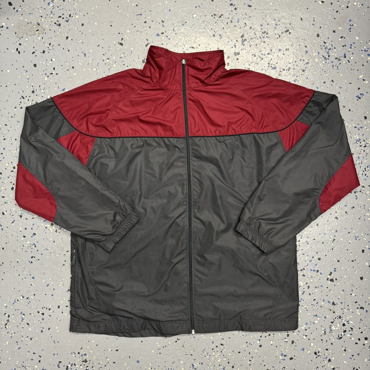 Vintage Y2K Nike Silver Tag Windbreaker Full Zip Jacket XXL