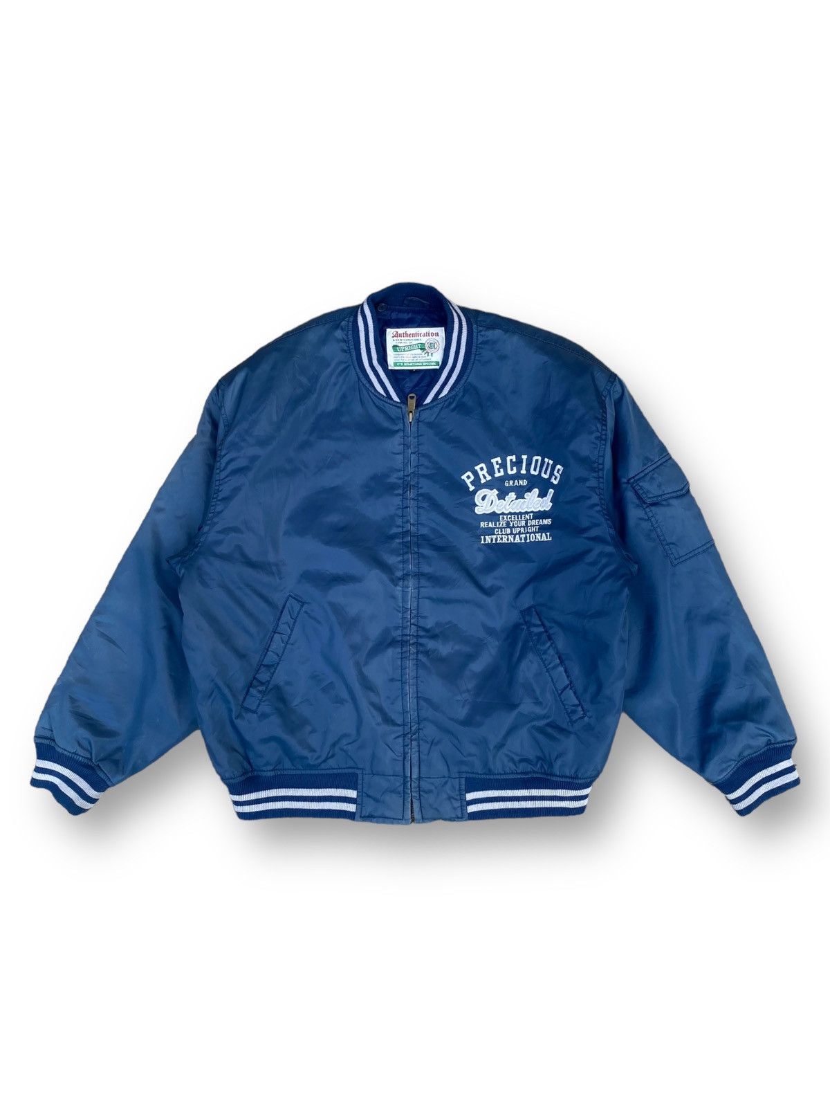 Vintage Vintage Precious Grand Detailed Bomber Jacket. #D1 Size US L / EU 52-54 / 3 - 1 Thumbnail
