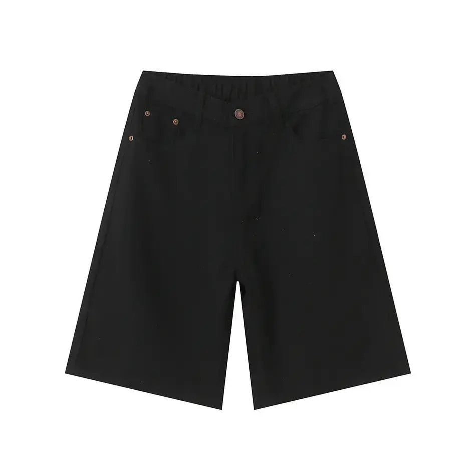 Japanese Brand Retro loose straight casual denim shorts Size US 32 / EU 48 - 4 Thumbnail