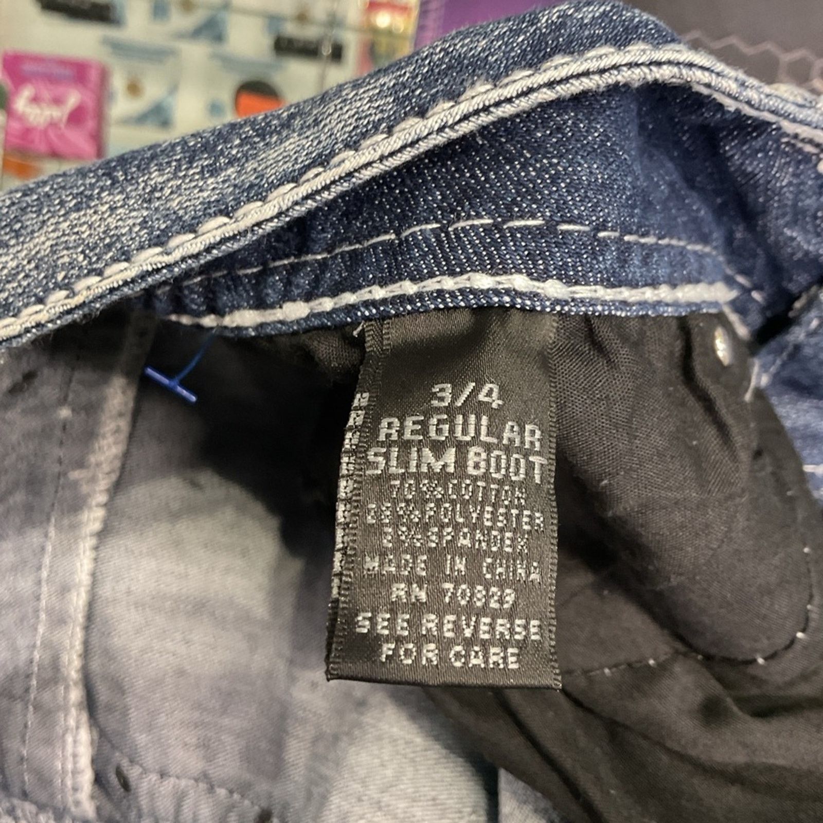 rue21 Rue 21 Premiere Slim Bootcut Embroidered Jeans Size 31" - 4 Thumbnail