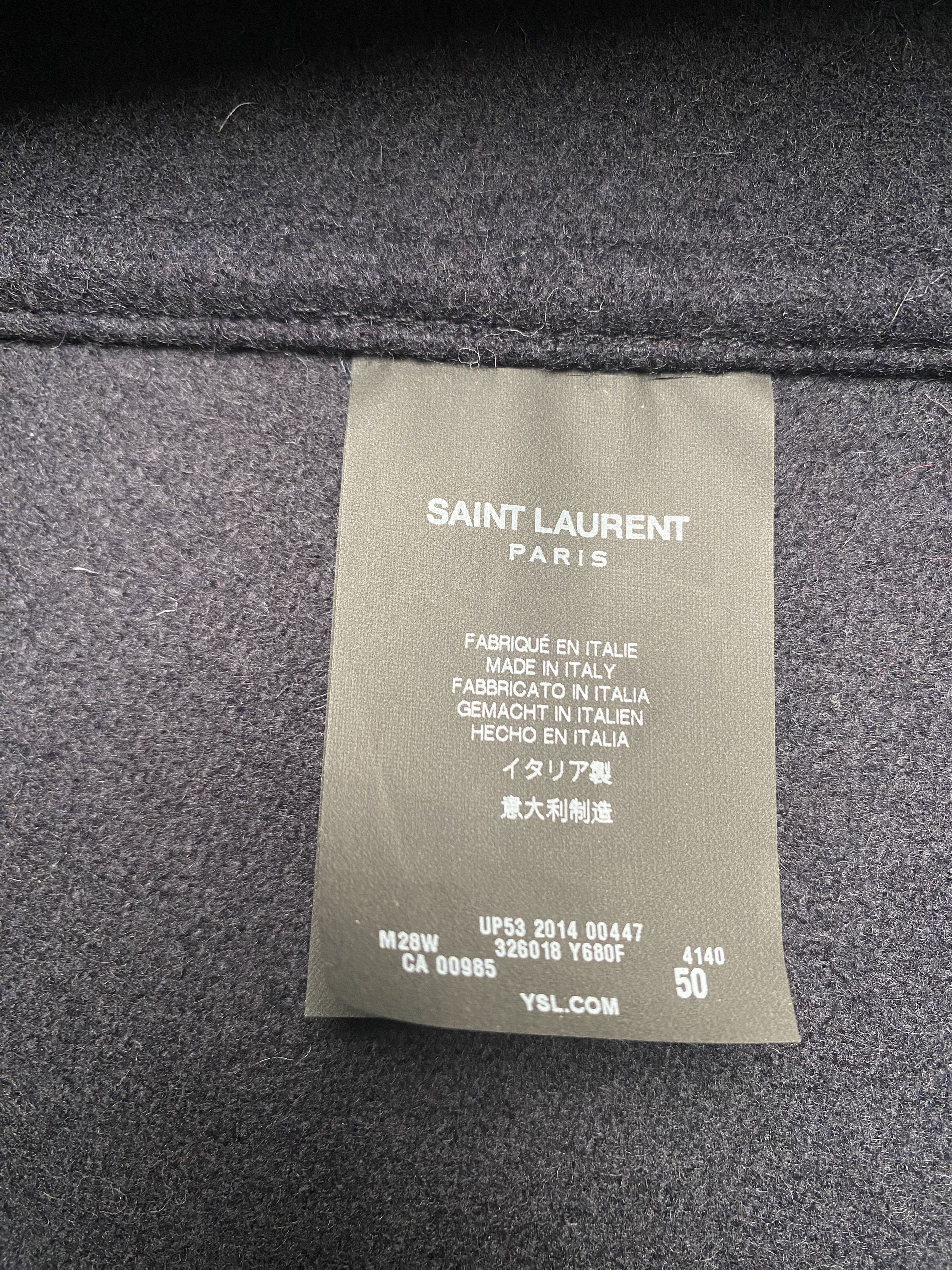 Saint Laurent Paris Saint Laurent (Hedi Slimane) Duffle Coat Size US M / EU 48-50 / 2 - 9 Thumbnail