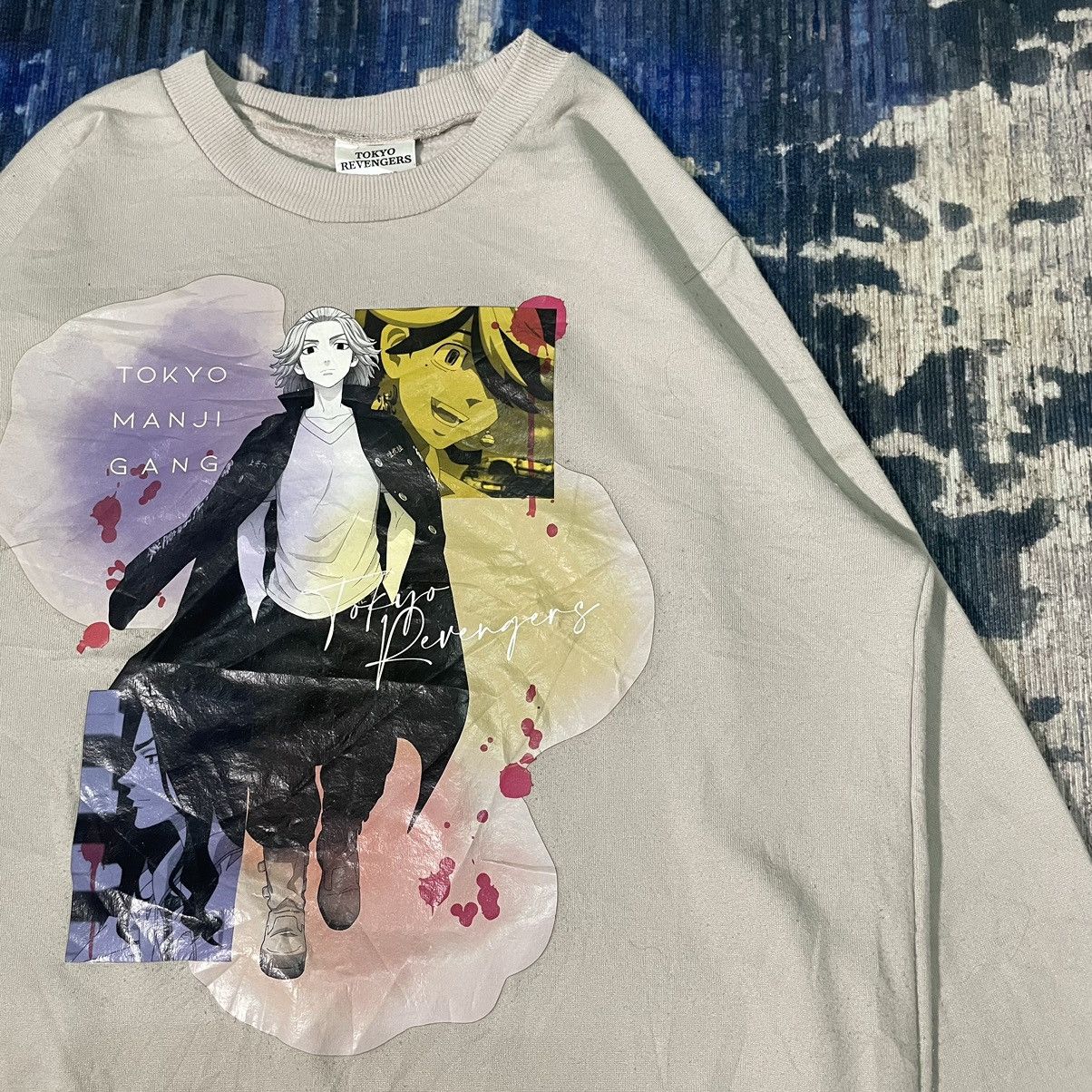 Anime Tokyo Revenger Manjiro Sano Mickey Anime Manga Sweatshirt Size US M / EU 48-50 / 2 - 2 Thumbnail