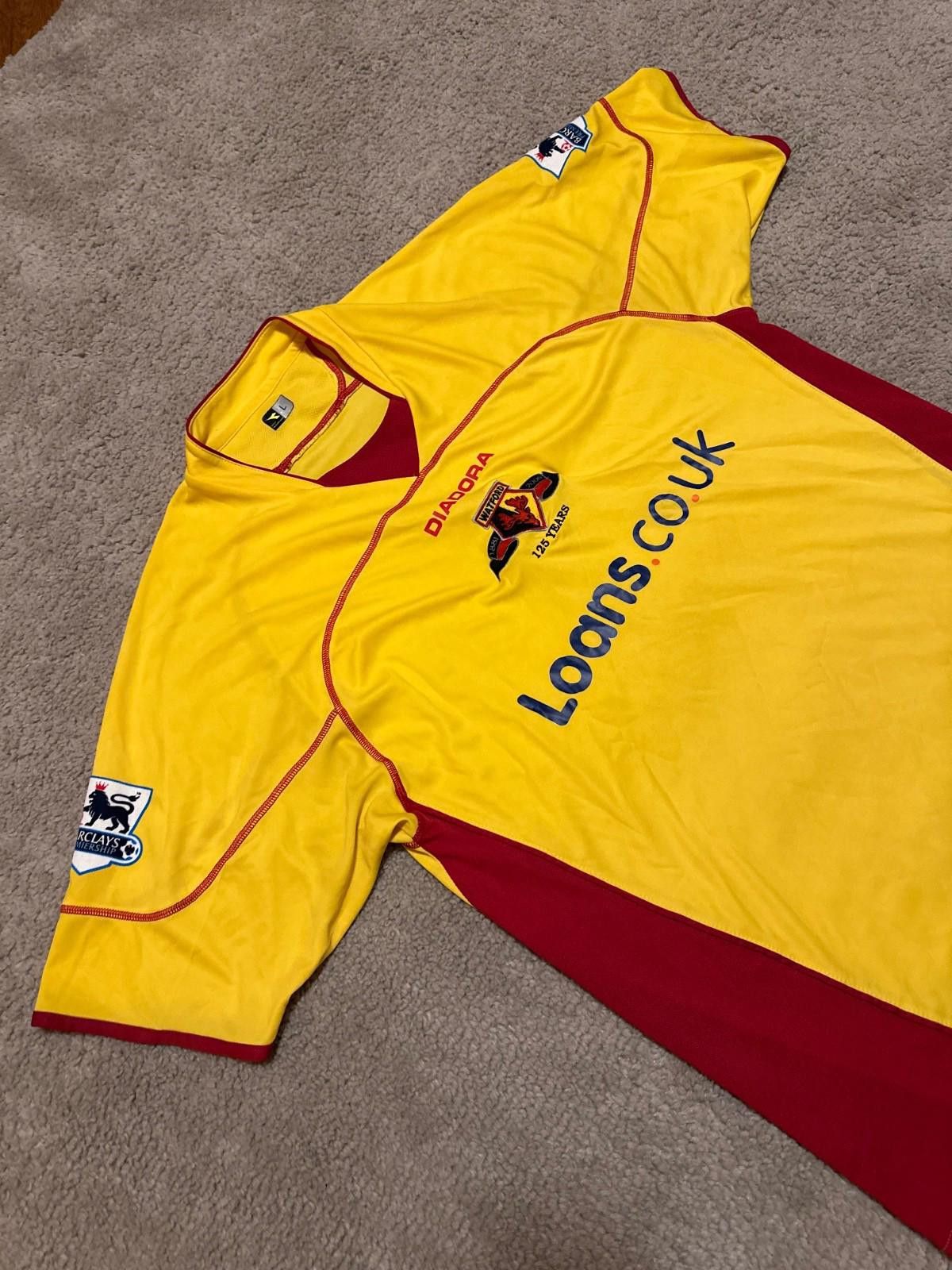 Diadora Diadora Watford Fc 2006/07 Home Football Shirt Soccer Jersey Size US L / EU 52-54 / 3 - 3 Thumbnail
