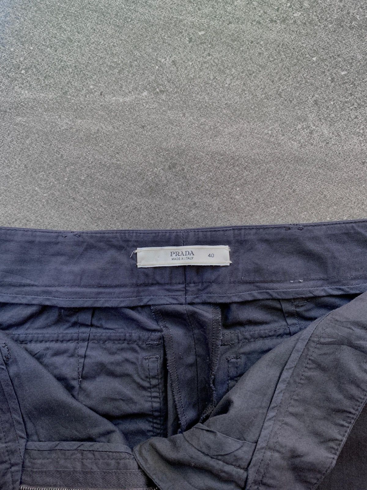 Prada FREE TAX! 2000s Flared Cropped Pants Size US 29 - 8 Thumbnail