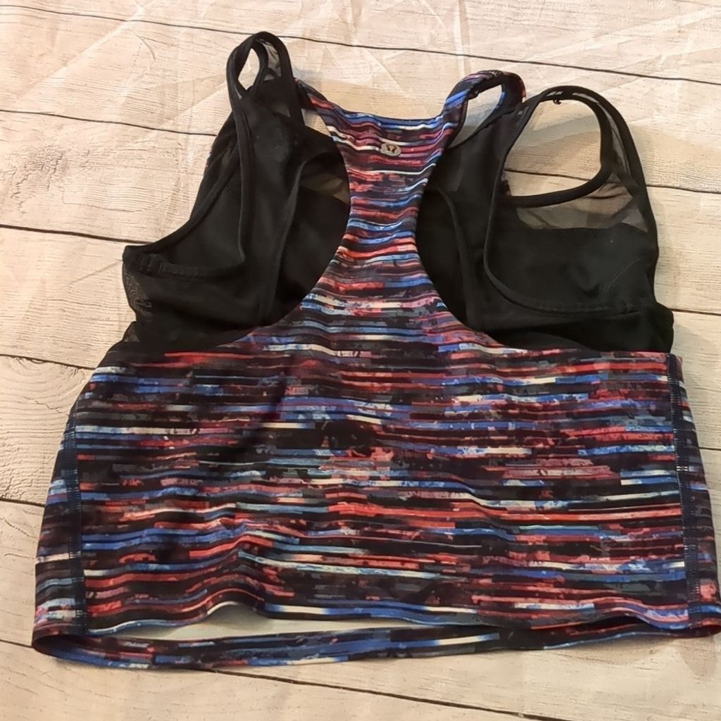 Lululemon Lululemon break free tank nulux hinshu alpine multi size 8 Size M / US 6-8 / IT 42-44 - 3 Thumbnail