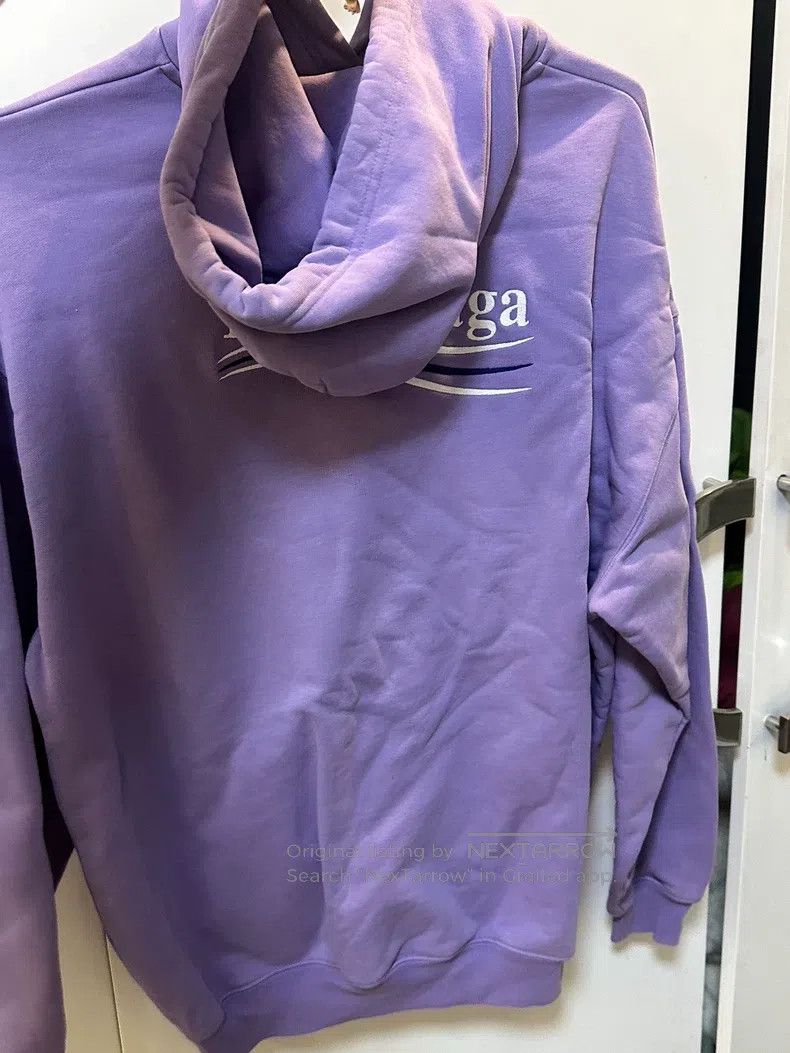 Balenciaga Balenciaga Coke hoodie, purple Size US L / EU 52-54 / 3 - 2 Thumbnail