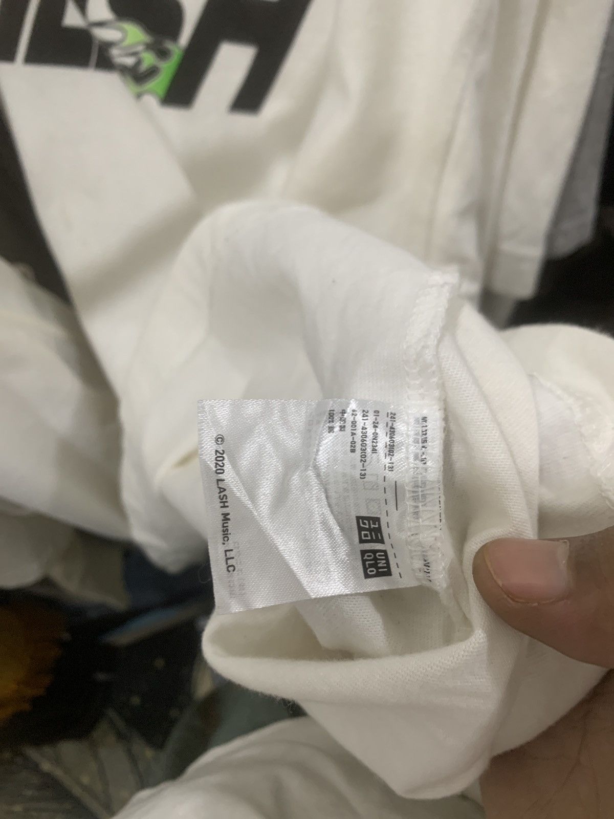 Band Tees × Billie Eilish × Uniqlo Boxy Billie Eilish Tee Size US S / EU 44-46 / 1 - 9 Thumbnail