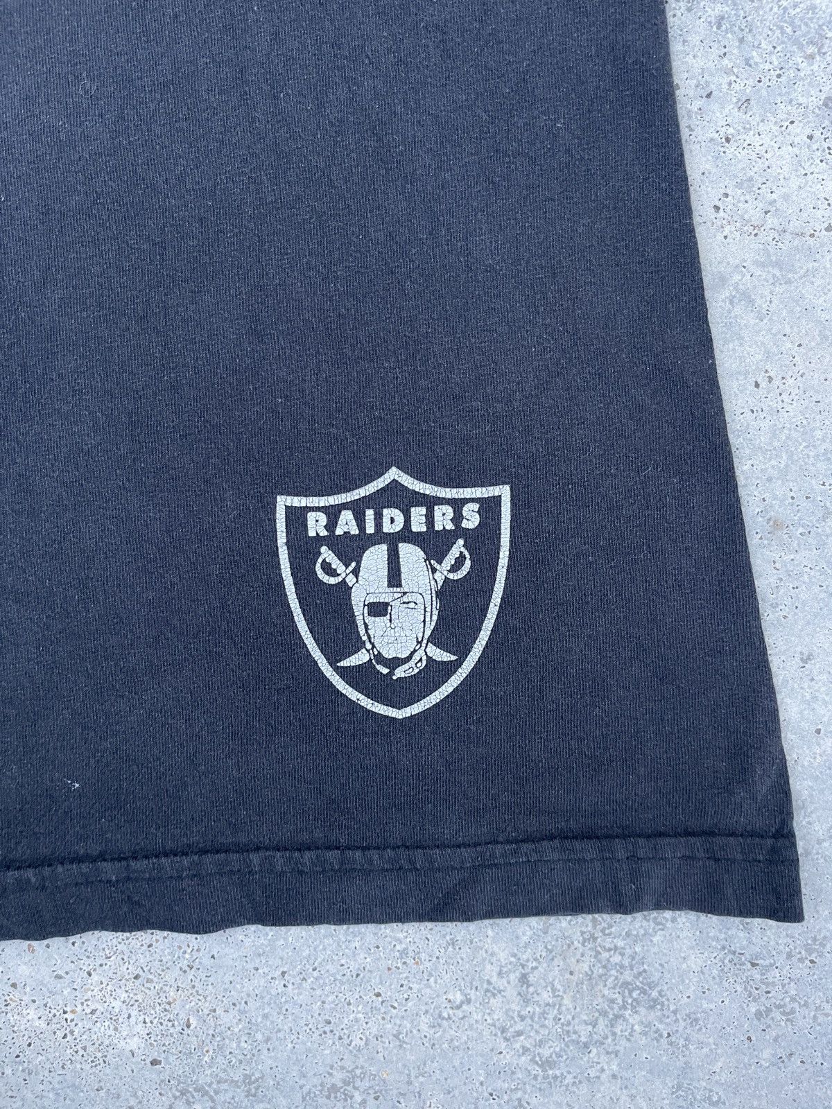 NFL × Vintage Oakland Raiders Football T-shirt Streetwear Style Size US M / EU 48-50 / 2 - 7 Thumbnail