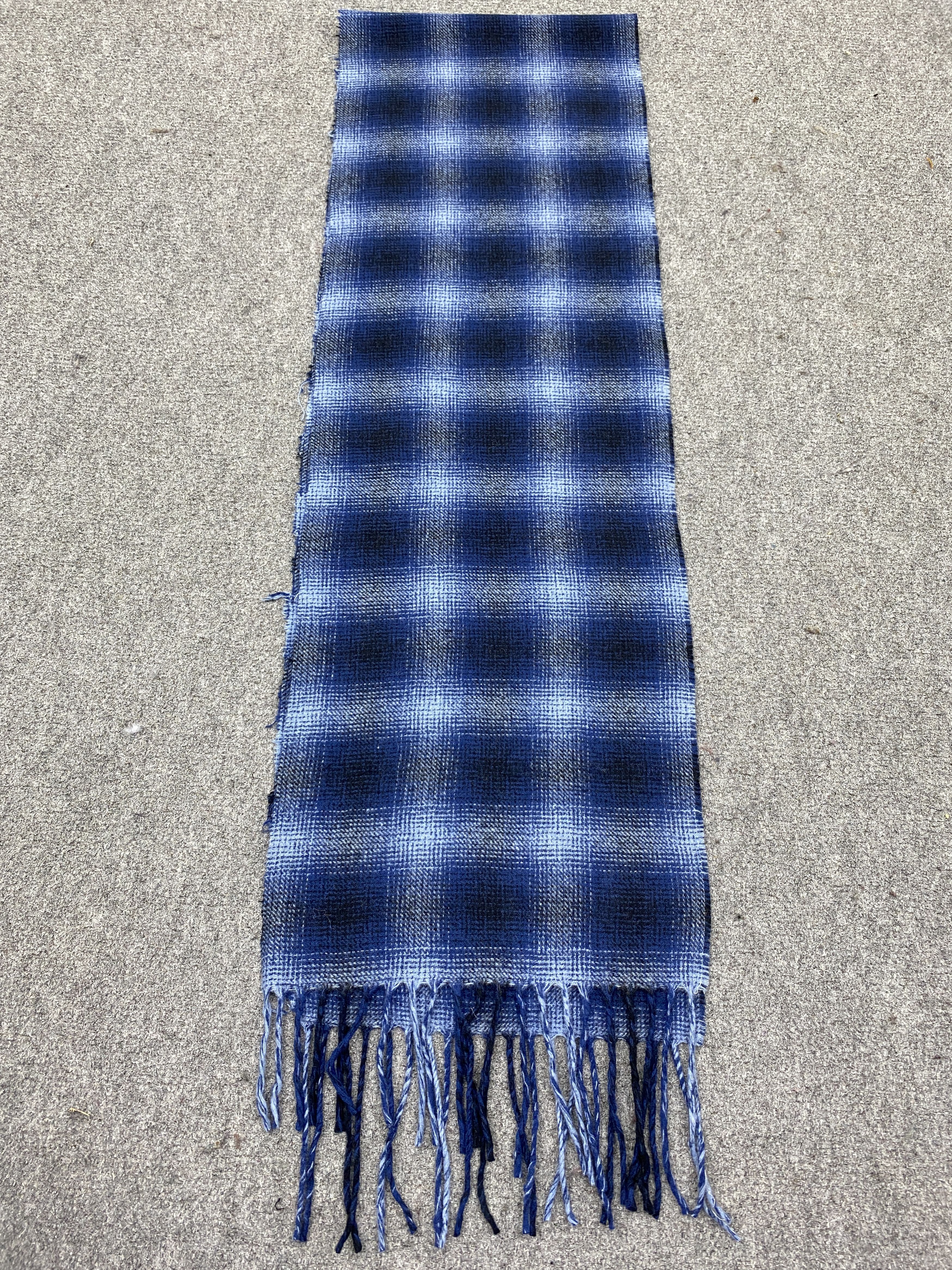 Japanese Brand Japanese Brand Shadowplaid Scarf / Muffler / Neckwear SC0319 Size ONE SIZE - 2 Thumbnail