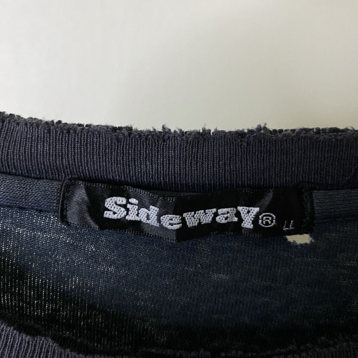 If Six Was Nine Sideway Affliction Cyber Gothic Punk Grunge Distressed LS Size US L / EU 52-54 / 3 - 4 Thumbnail