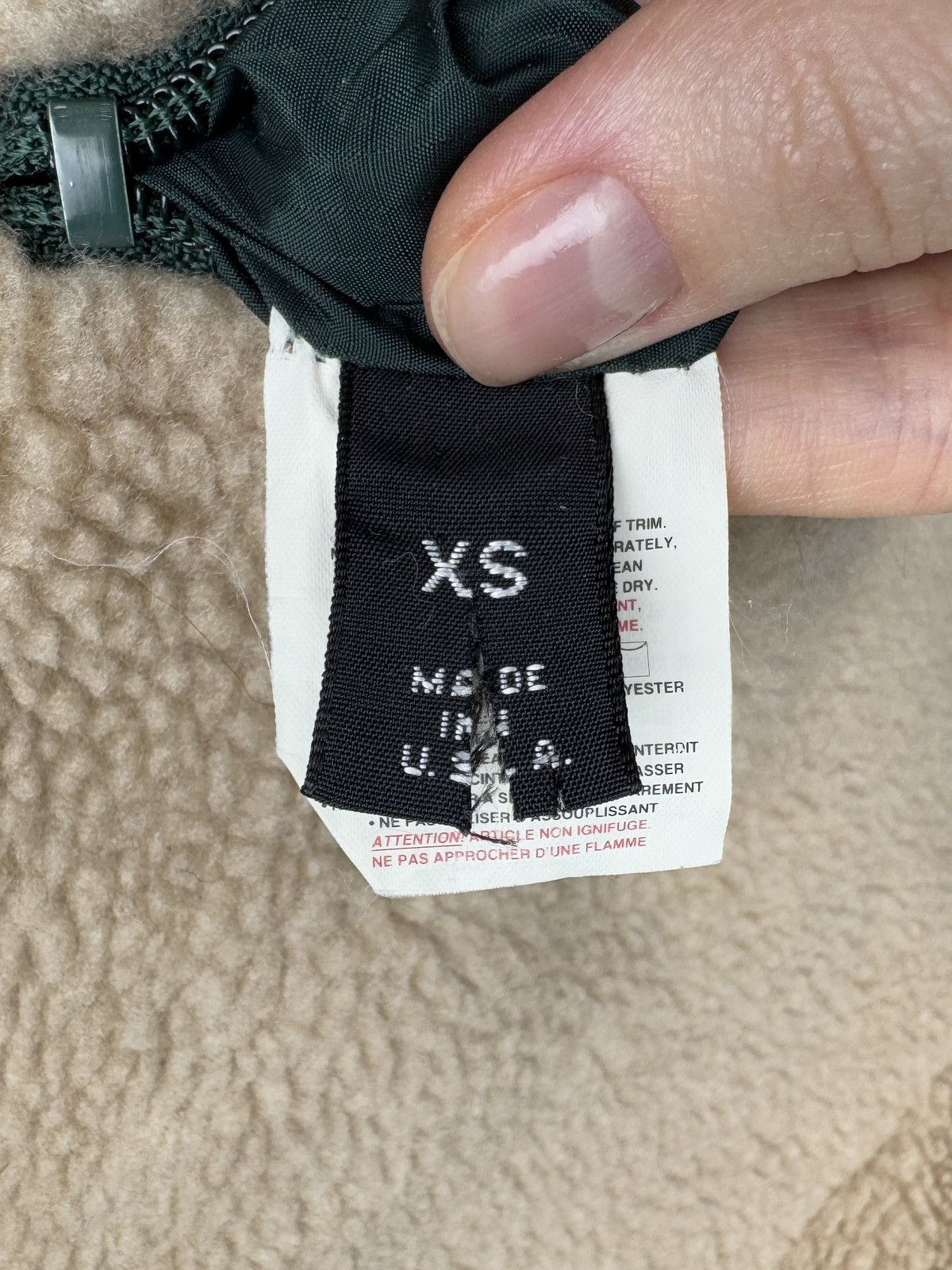 Patagonia 90s Patagonia Glissade Jacket Made in USA XS-S Green x Beige Size US XS / EU 42 / 0 - 15 Thumbnail