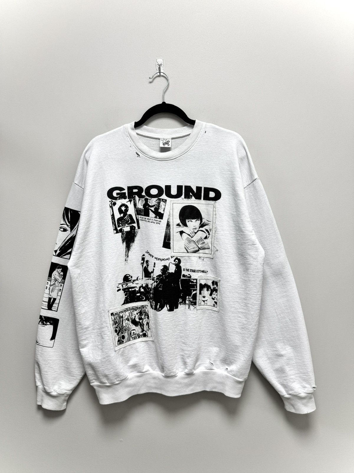 basketcase gallery Untilled Ground “TOMI” Crewneck Size US L / EU 52-54 / 3 - 1 Thumbnail