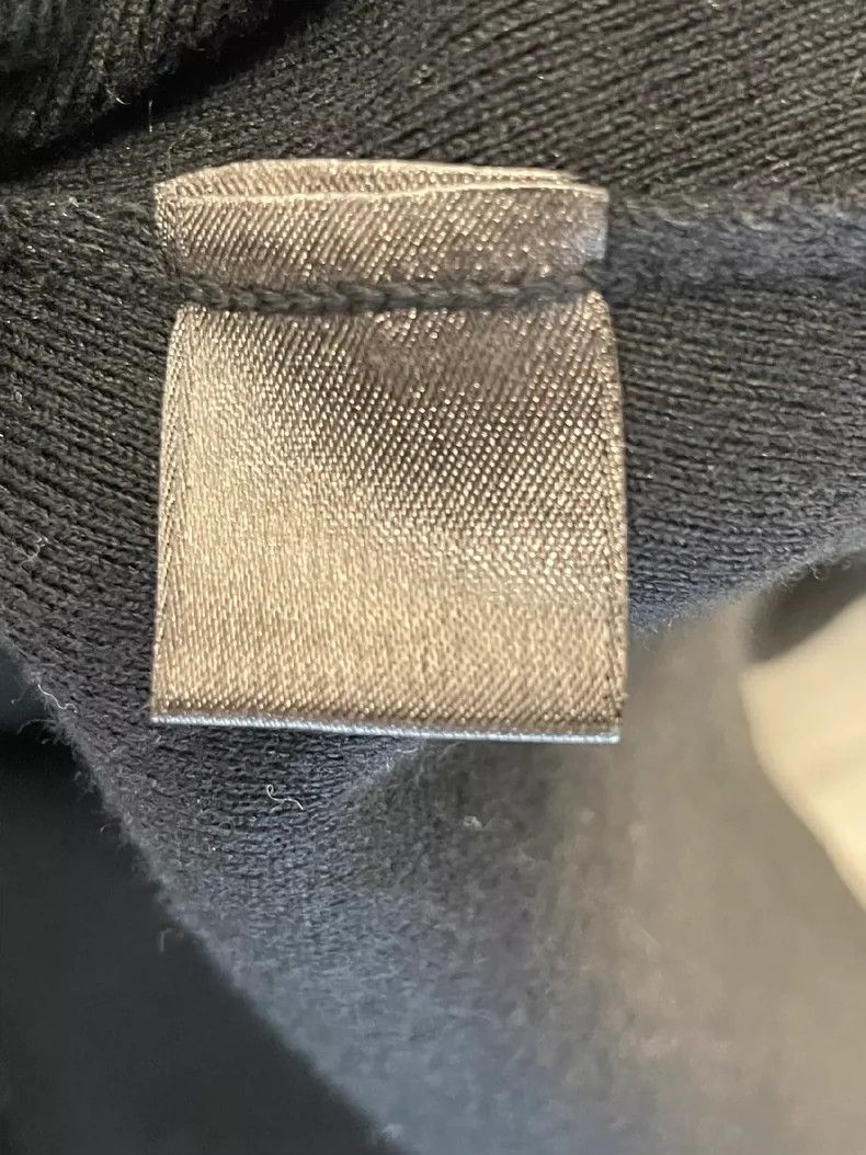 Loro Piana LORO PIANA Black cashmere blend sweater Size L / US 10 / IT 46 - 4 Thumbnail