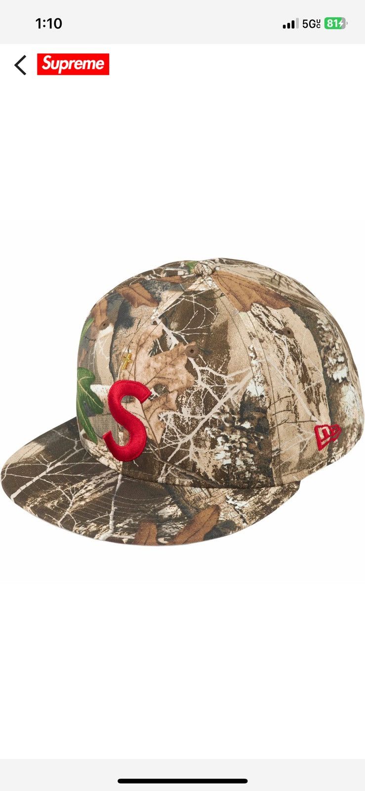 Supreme Supreme Gold Cross S Logo New Era | Grailed