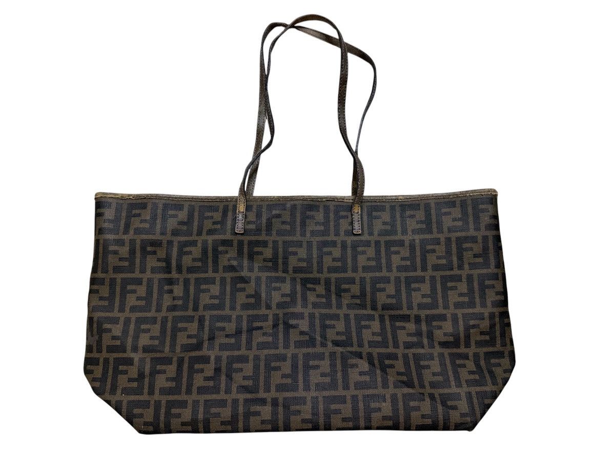 Fendi Authentic Fendi Zucca Monogram Canvas Tote Bag Size ONE SIZE - 1 Thumbnail