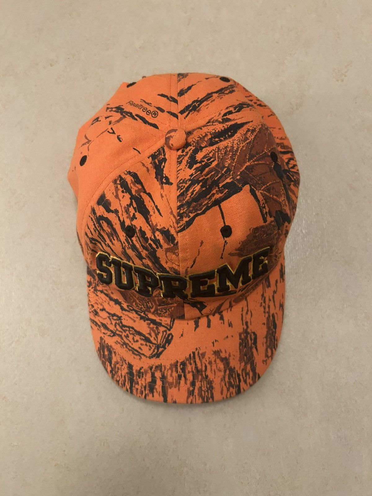 Supreme Orange RARE Supreme Realtree Cap like new Size ONE SIZE - 1 Thumbnail