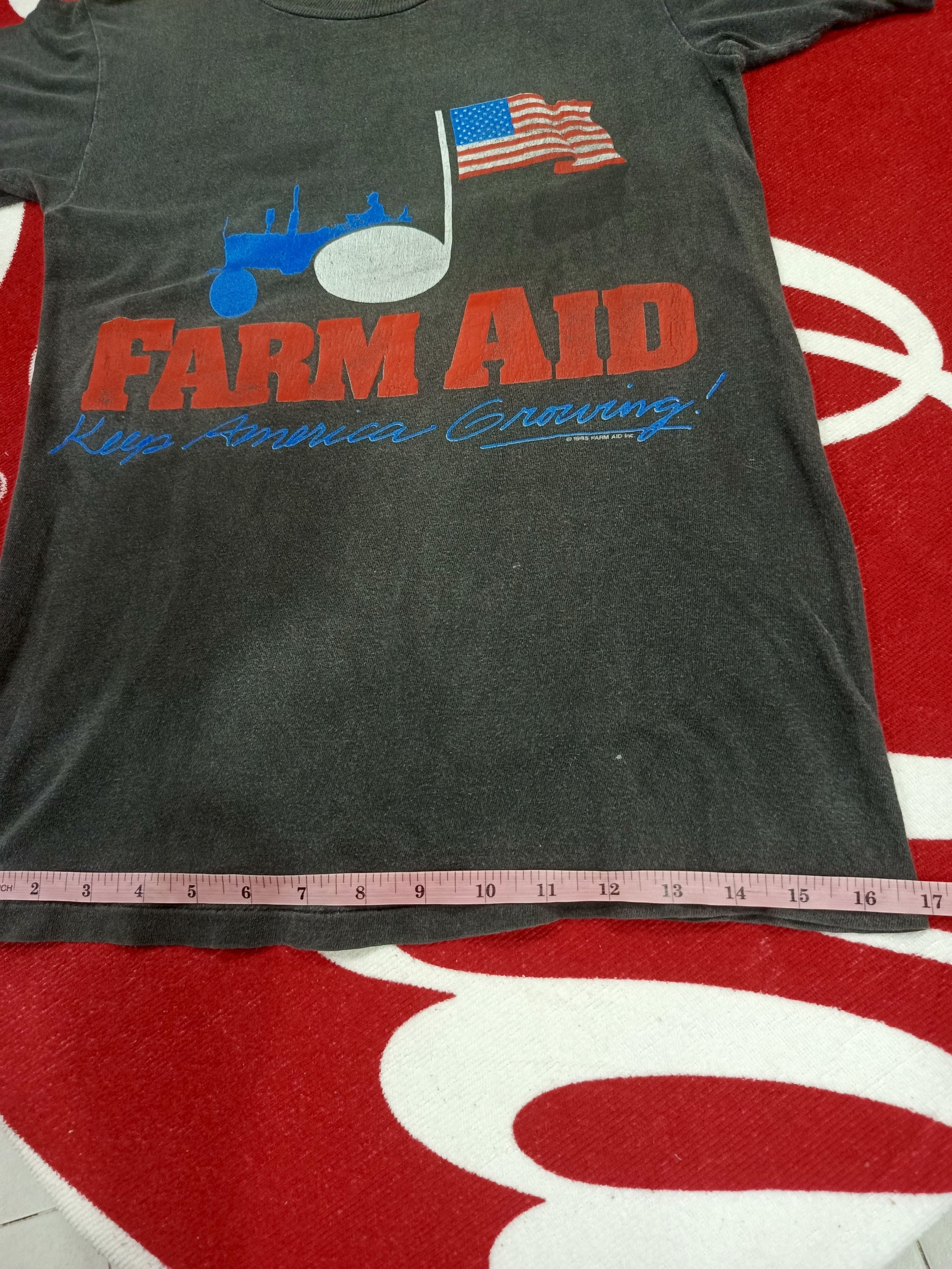 Vintage vintage 1990 Farm Aid IV concert tee Size US S / EU 44-46 / 1 - 7 Thumbnail