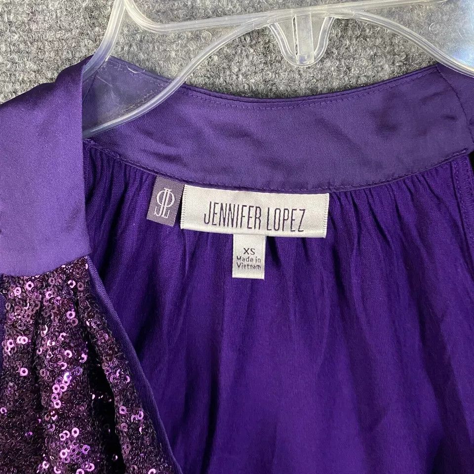 Jennifer Lopez Jennifer Lopez Dress Women's XS Sleeveless 100% Polyester Size XS / US 0-2 / IT 36-38 - 3 Thumbnail
