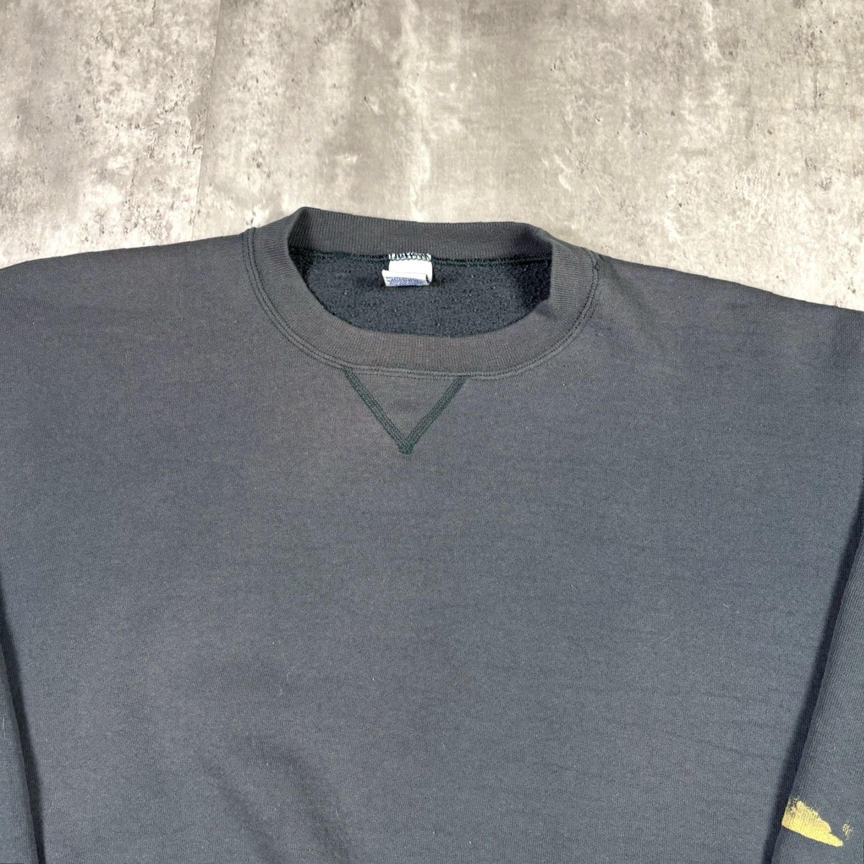 Russell Athletic VINTAGE Russell Athletic Pullover Sweatshirt Blue 90s Mens L Heavyweight Fleece Size US L / EU 52-54 / 3 - 4 Thumbnail