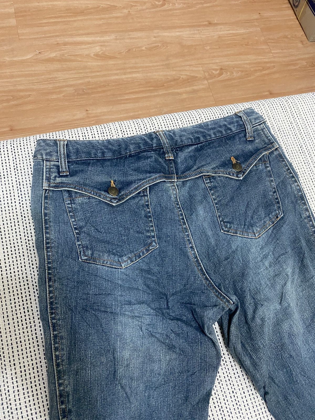 Japanese Brand × Vintage Distressed bootcut third gear very rare Size 31" - 6 Thumbnail