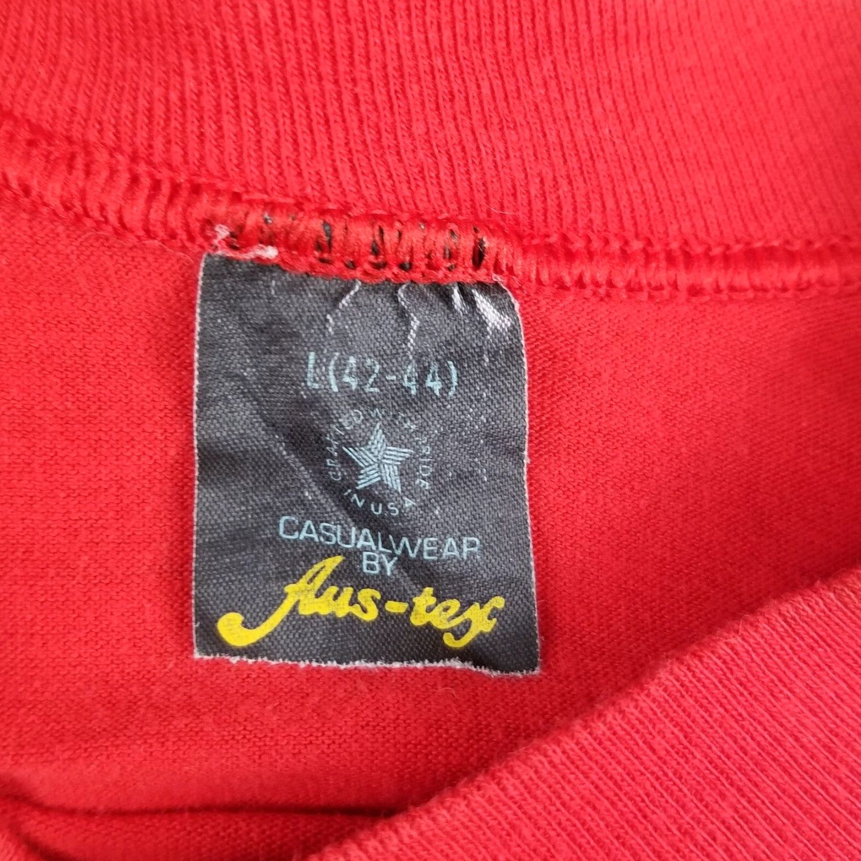 Vintage USMC Marine Corps Mens Medium Fit Red Long Sleeve Shirt Size US M / EU 48-50 / 2 - 2 Thumbnail