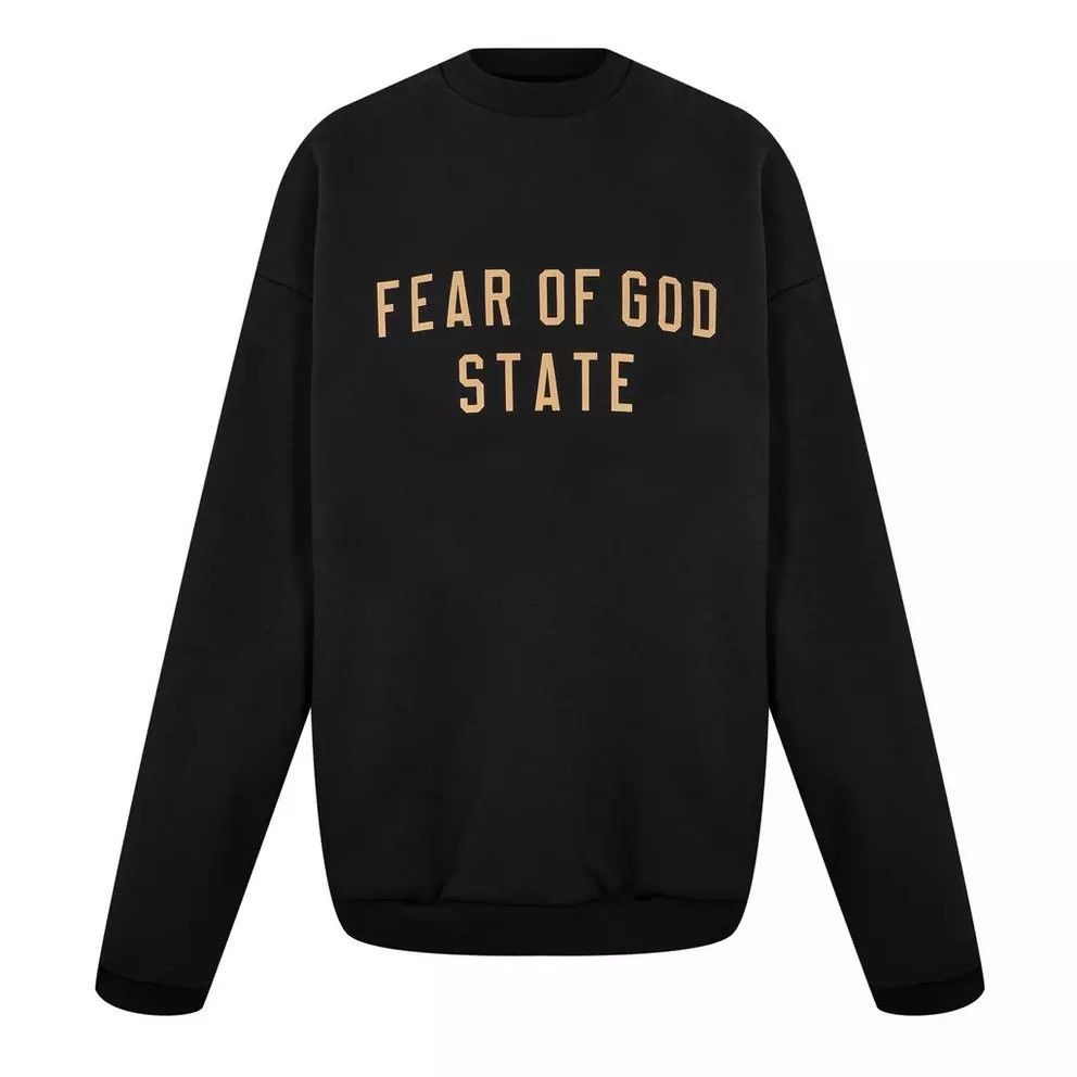 Essentials Fear of God Essentials Big logo Sweatshirt Rar Y2K Oversized Size US L / EU 52-54 / 3 - 1 Thumbnail