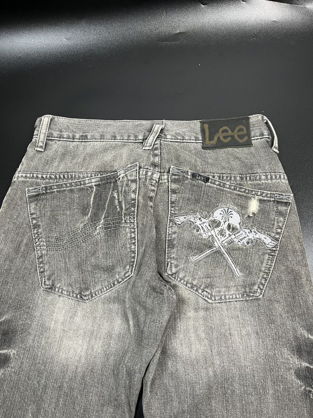 Hysteric Glamour × If Six Was Nine × Japanese Brand Japanese Flared Lee Jeans Guns Size US 29 - 4 Thumbnail