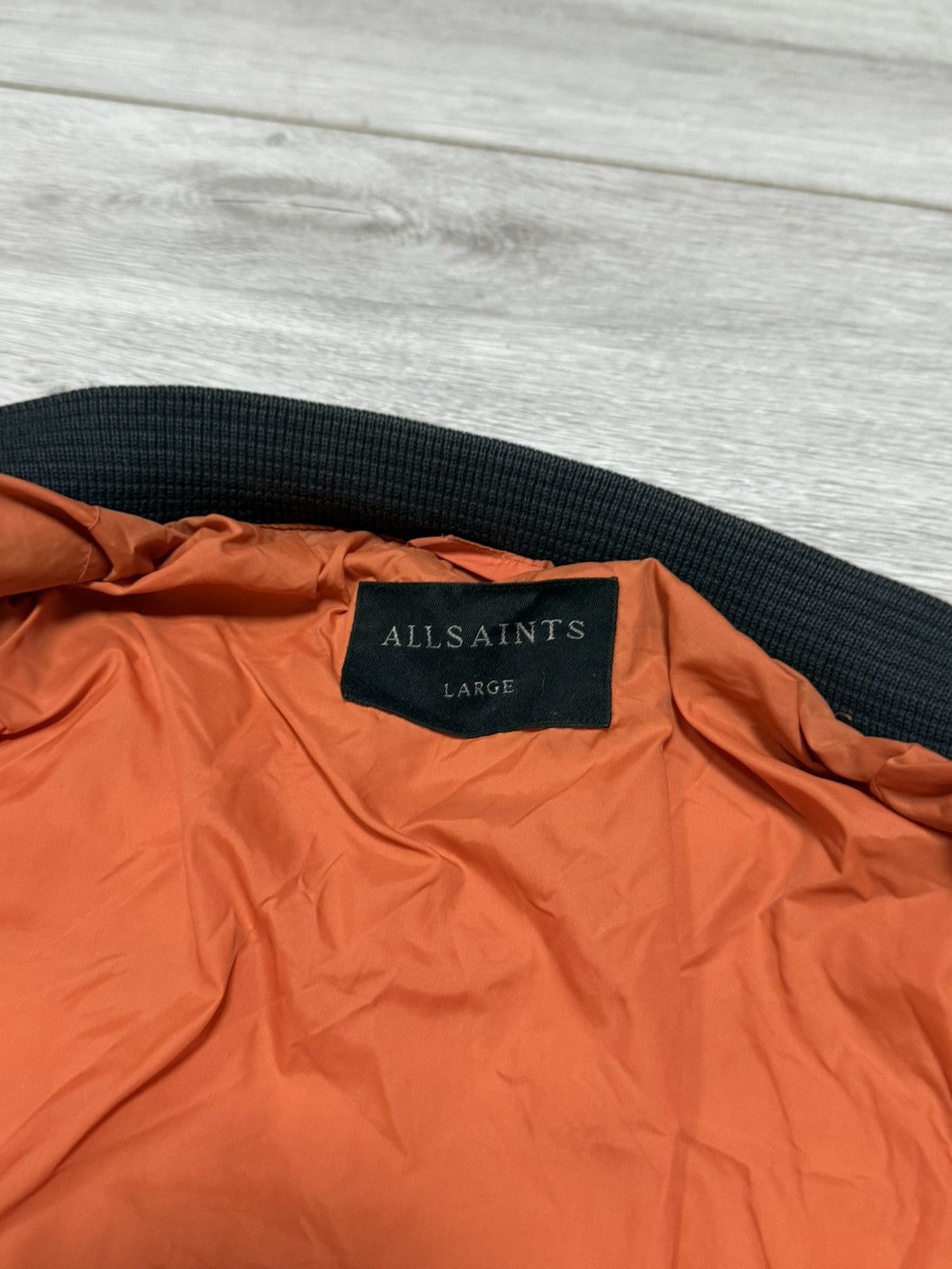Allsaints Allsaints furlough bomber down jacket zip Size US L / EU 52-54 / 3 - 9 Thumbnail
