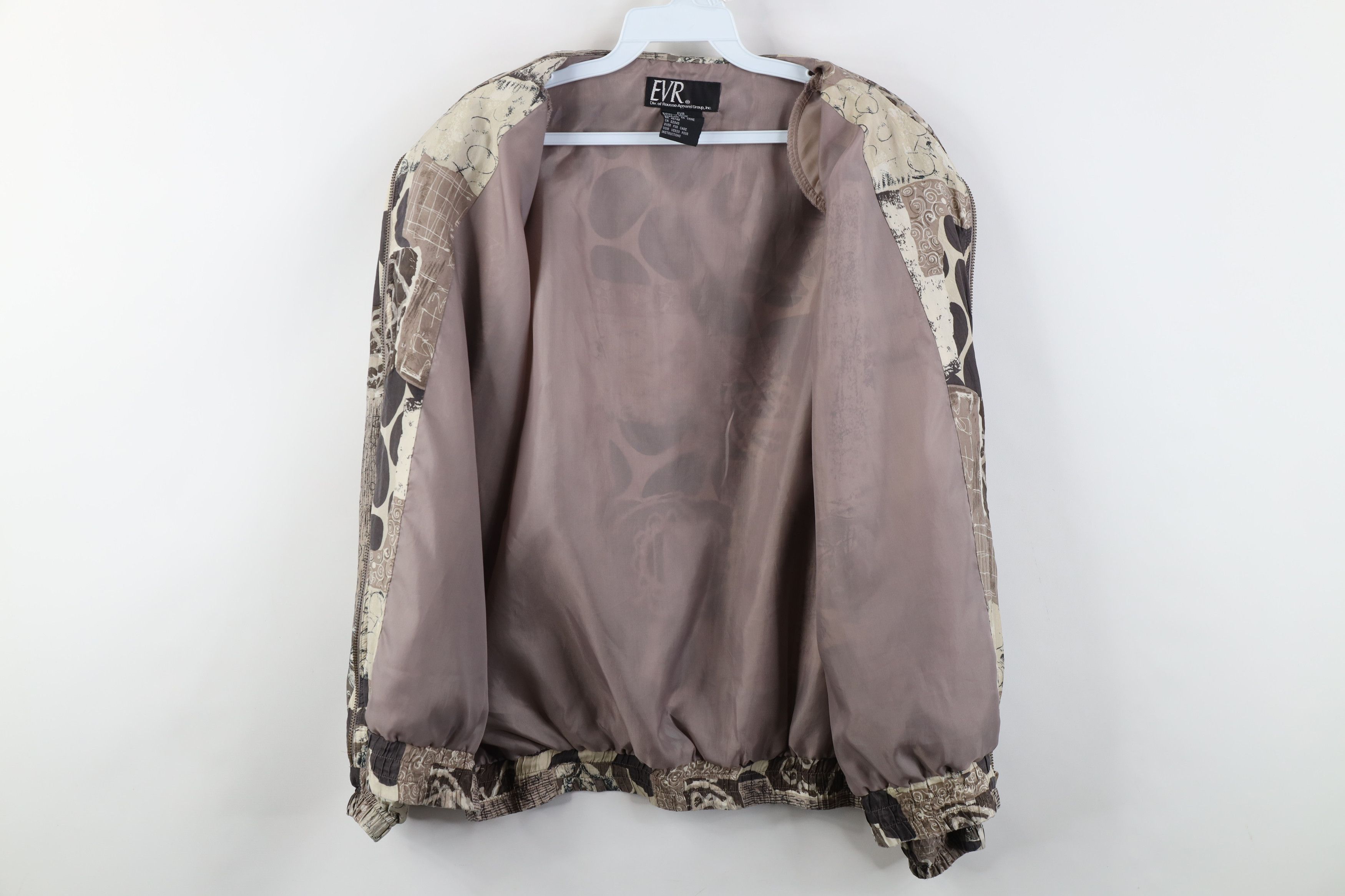 Vintage Vintage 90s Streetwear Silk Full Zip Windbreaker Jacket Size M / US 6-8 / IT 42-44 - 10 Thumbnail