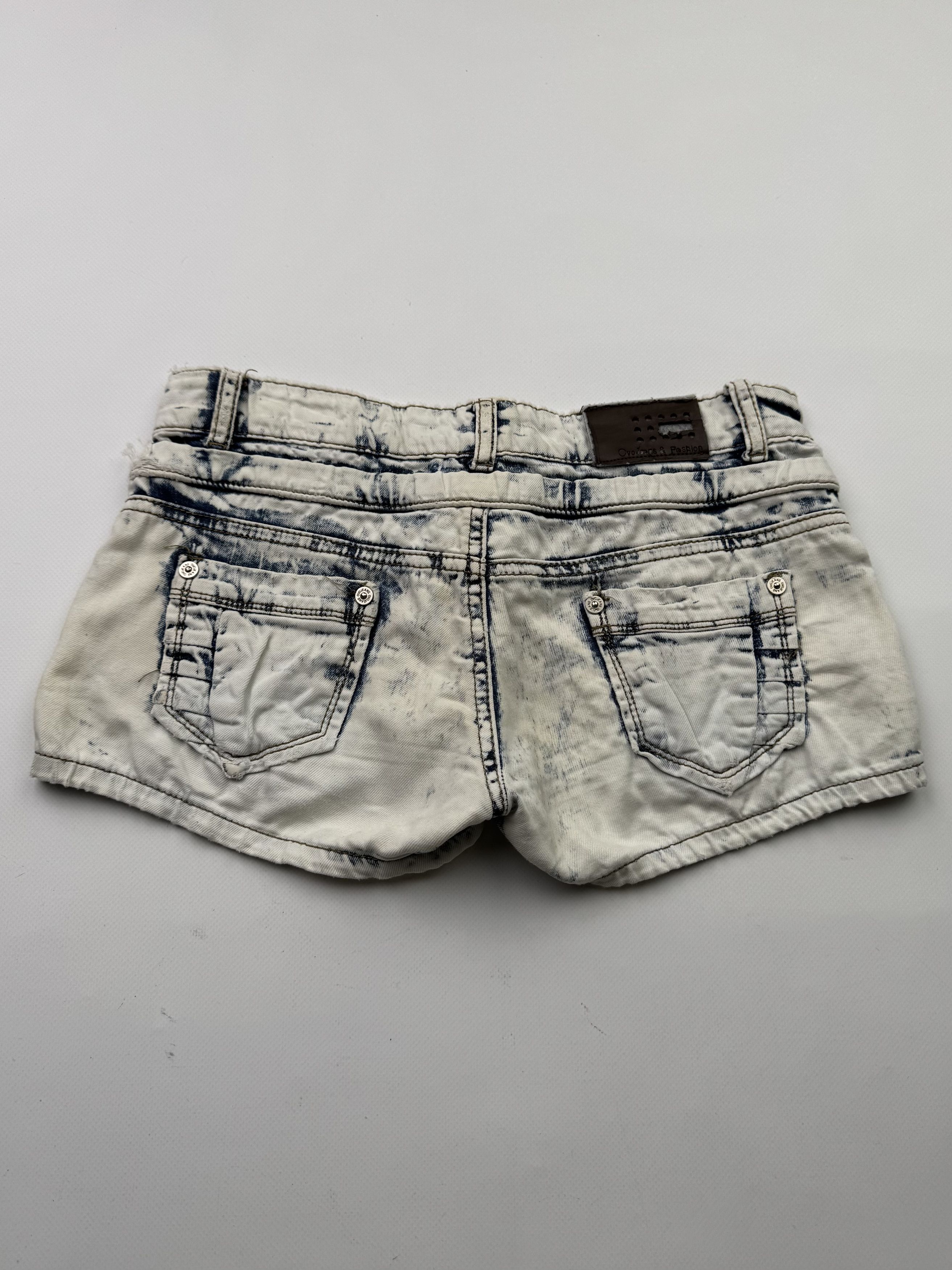 Vintage Vintage Distressed Mini Shorts B522(V339)E2 Size 27" / US 4 / IT 40 - 9 Thumbnail