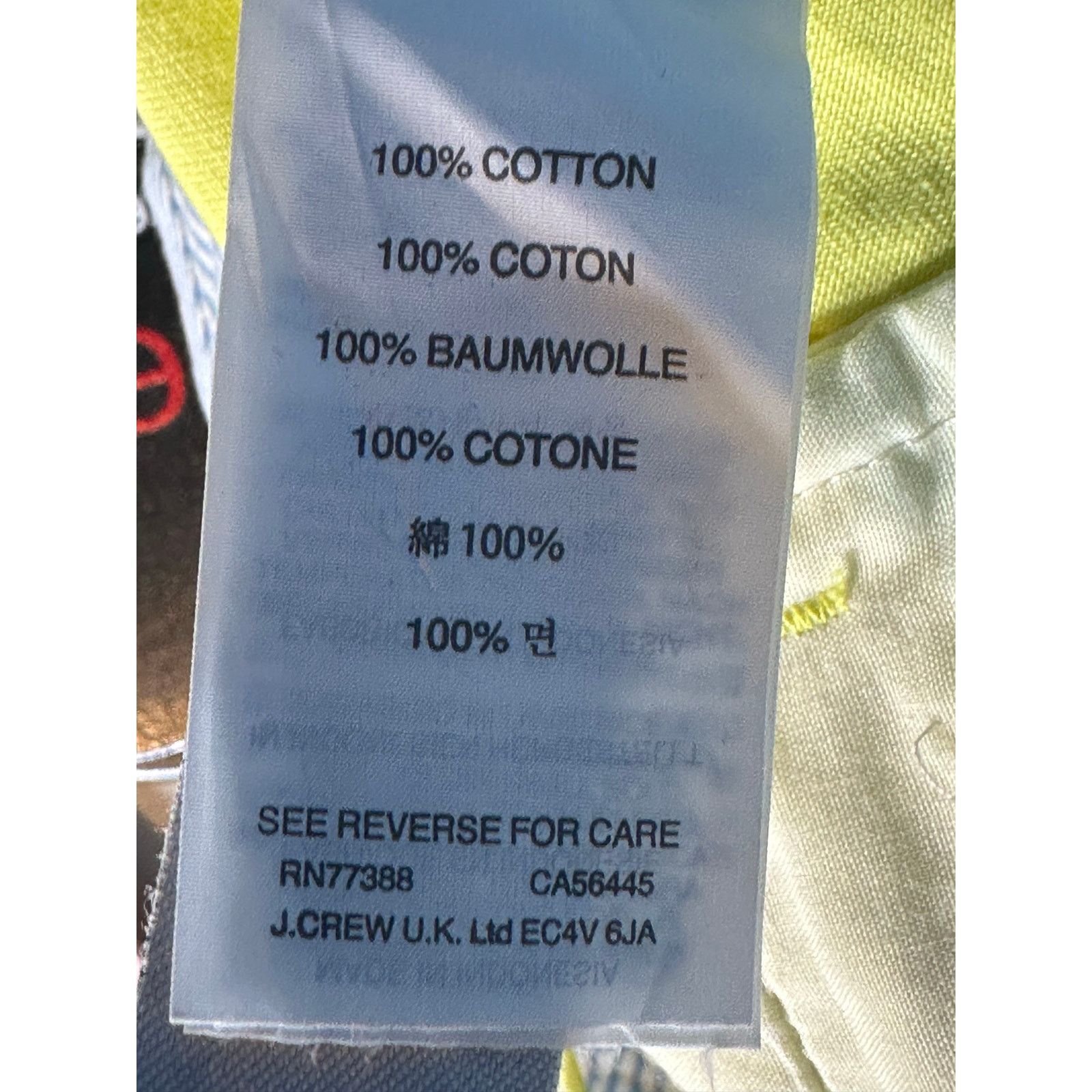 J.Crew J.Crew yellow chino shorts size 6 Size 32" / US 10 / IT 46 - 4 Thumbnail