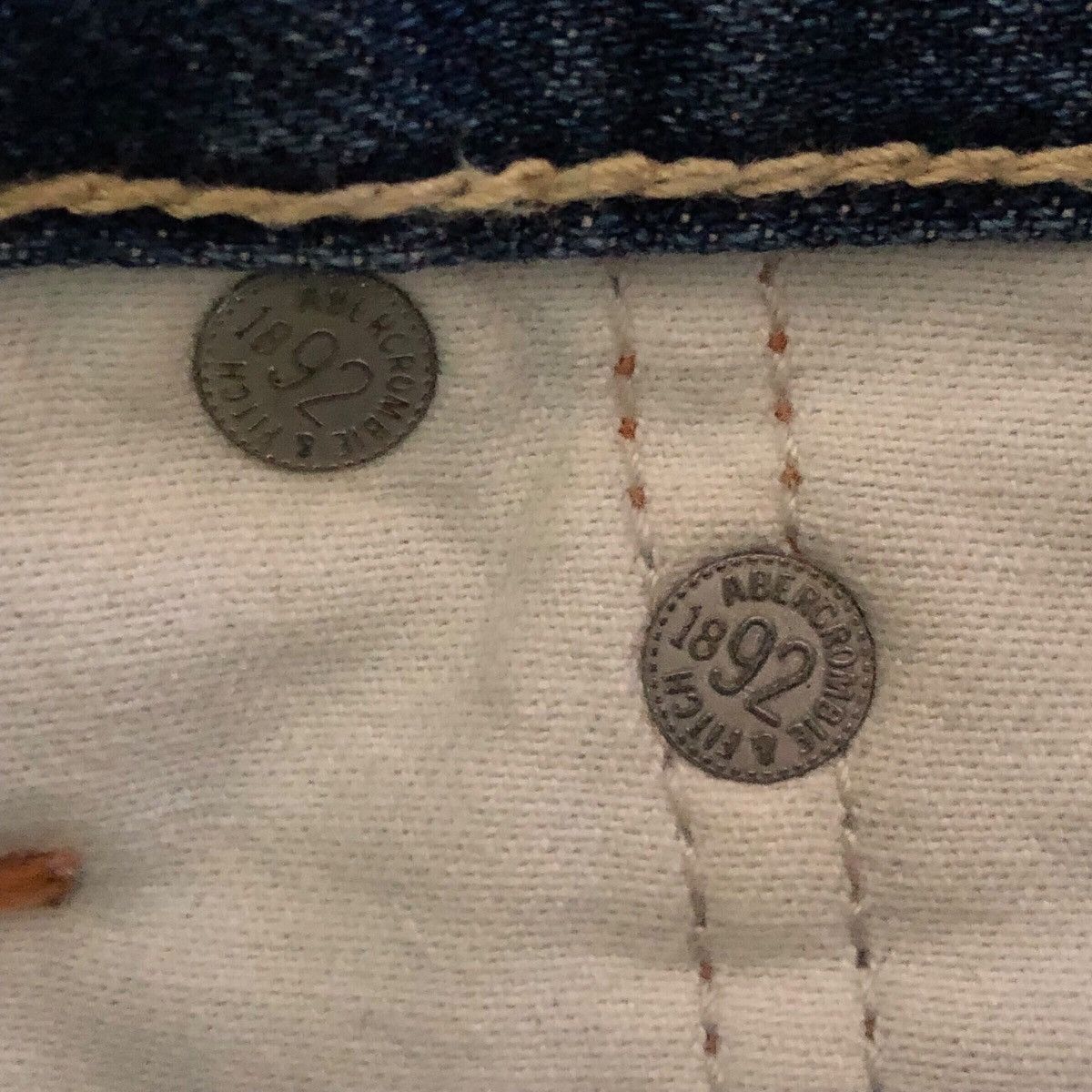 Abercrombie & Fitch Vintage Abercrombie and Fitch Denim Jeans Size US 34 / EU 50 - 10 Thumbnail