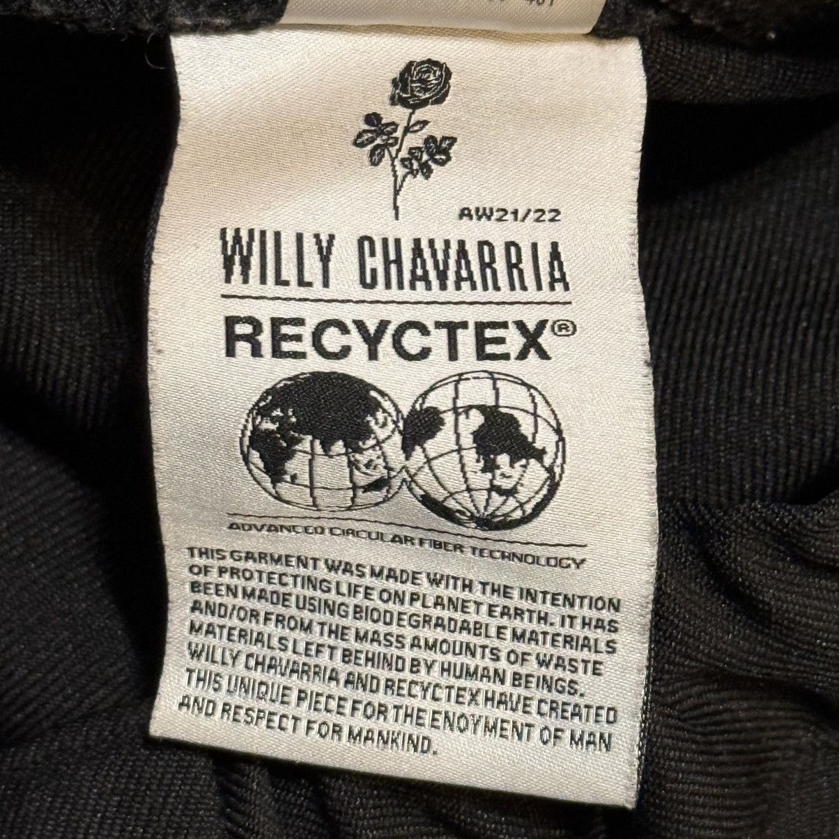 Willy Chavarria Willy Chavarria black wide leg joggers Size US 32 / EU 48 - 7 Thumbnail