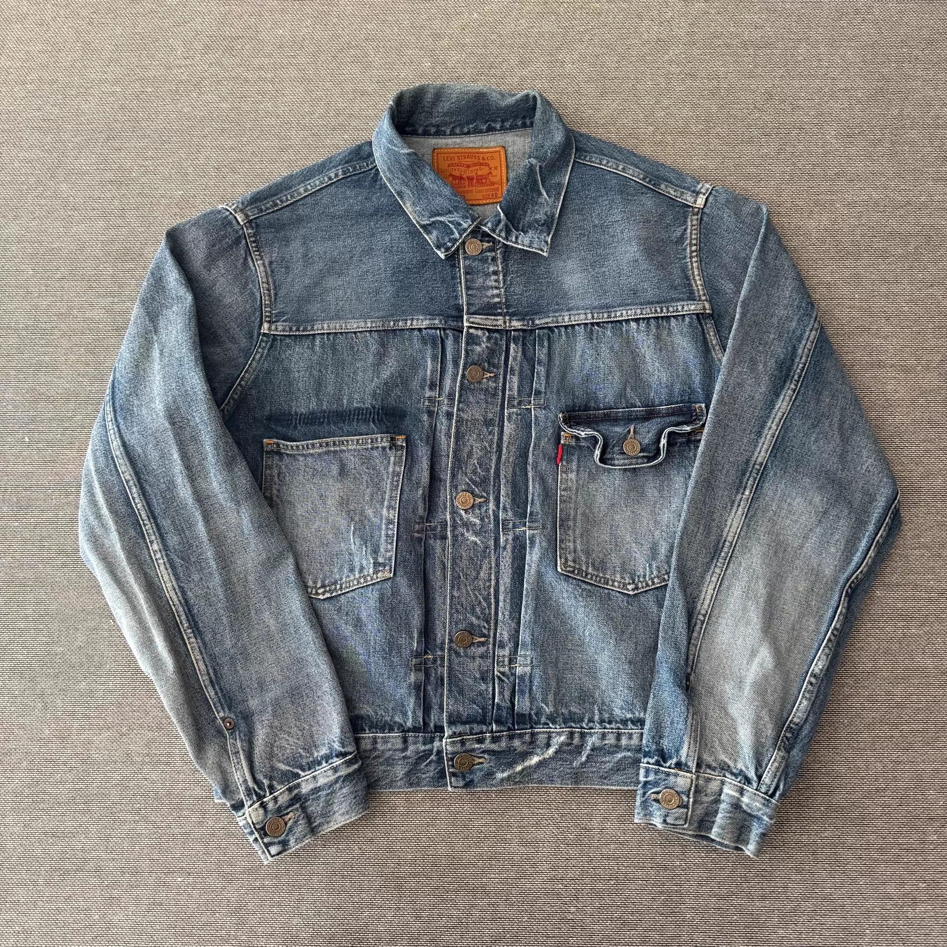 Levi's Levi's LVC 507xx Turkish Washed Denim Jacket Size US M / EU 48-50 / 2 - 1 Thumbnail